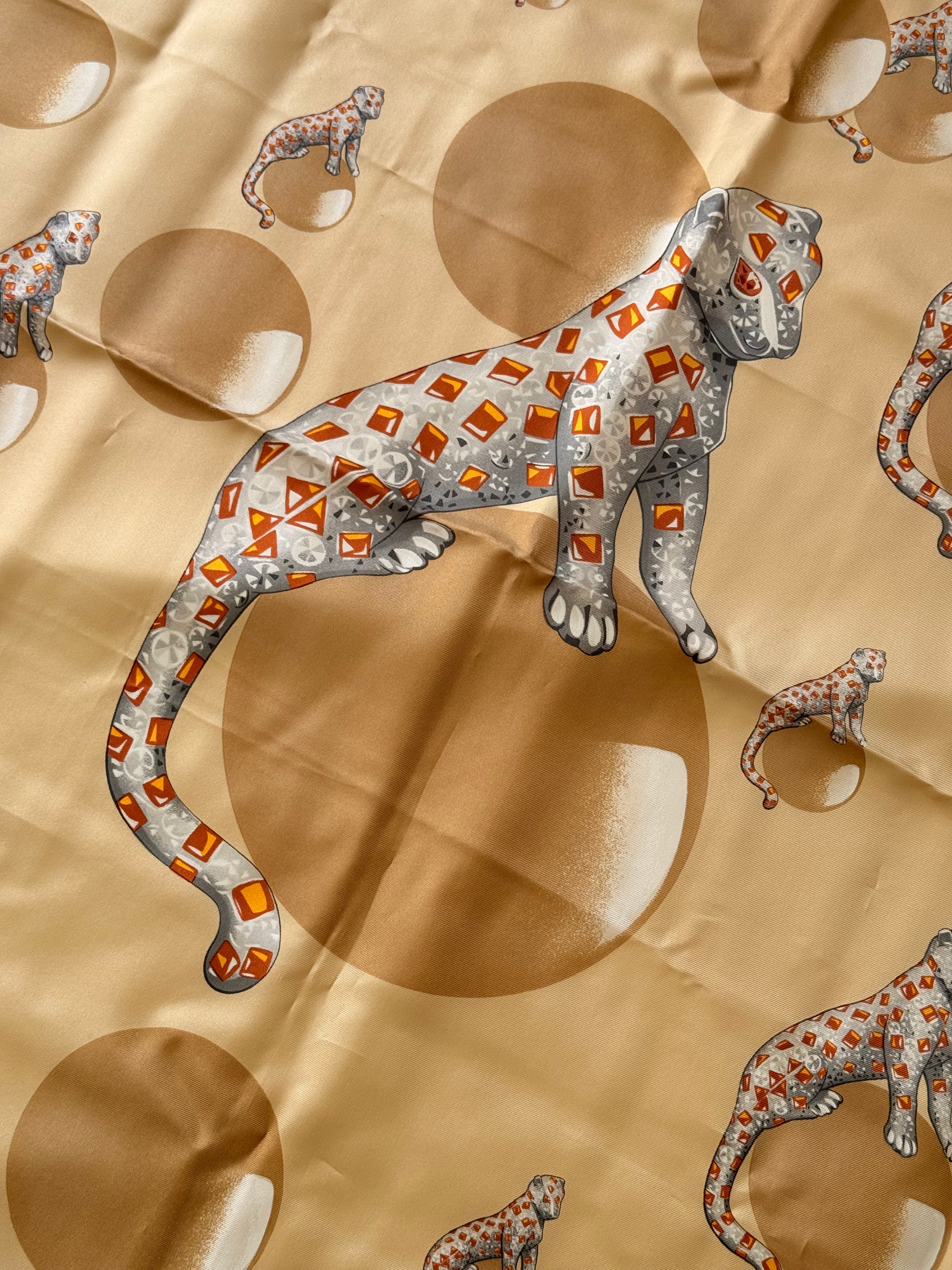 Foulard Cartier – Panthère joaillerie
