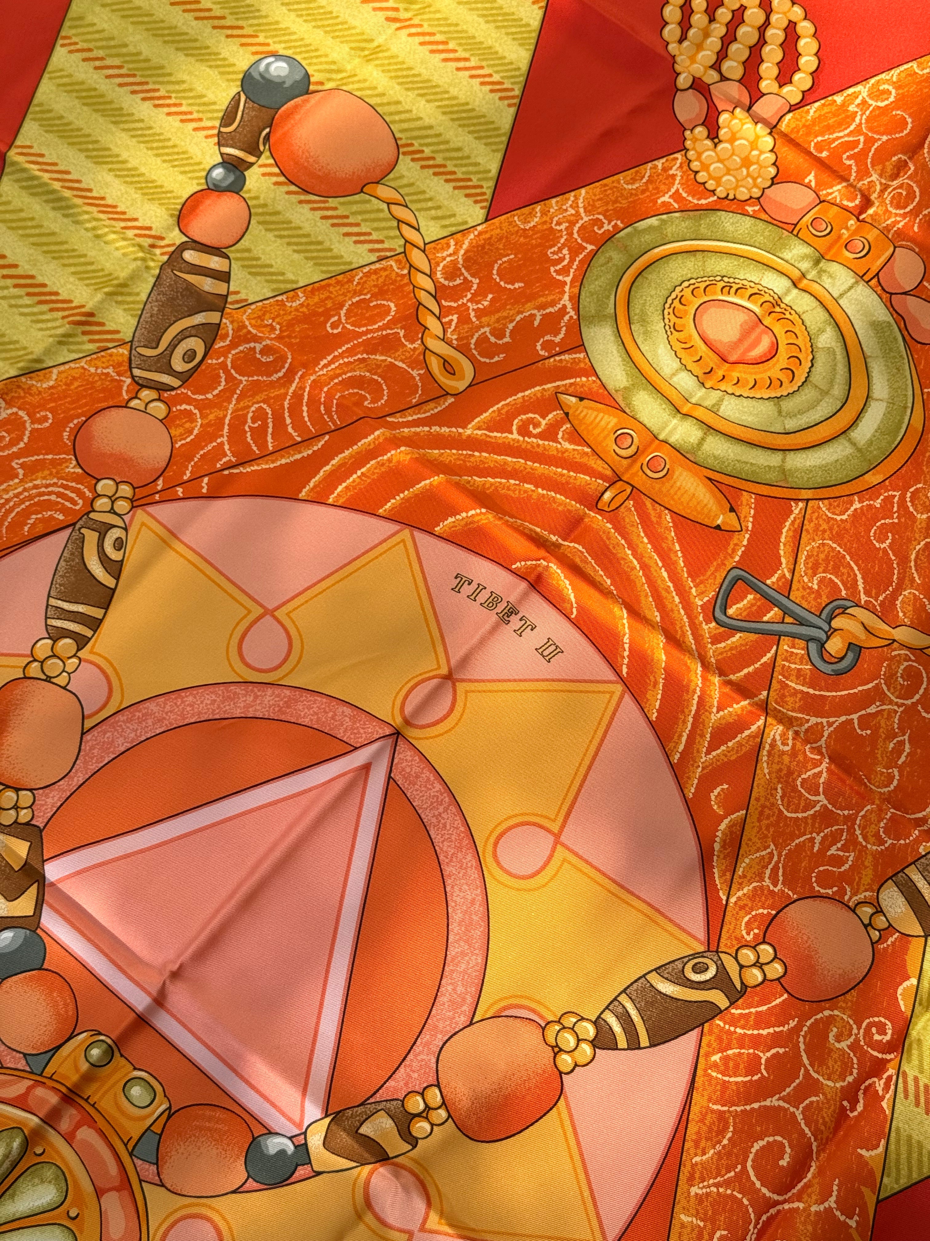 Foulard Hermès – Modèle Tibet II