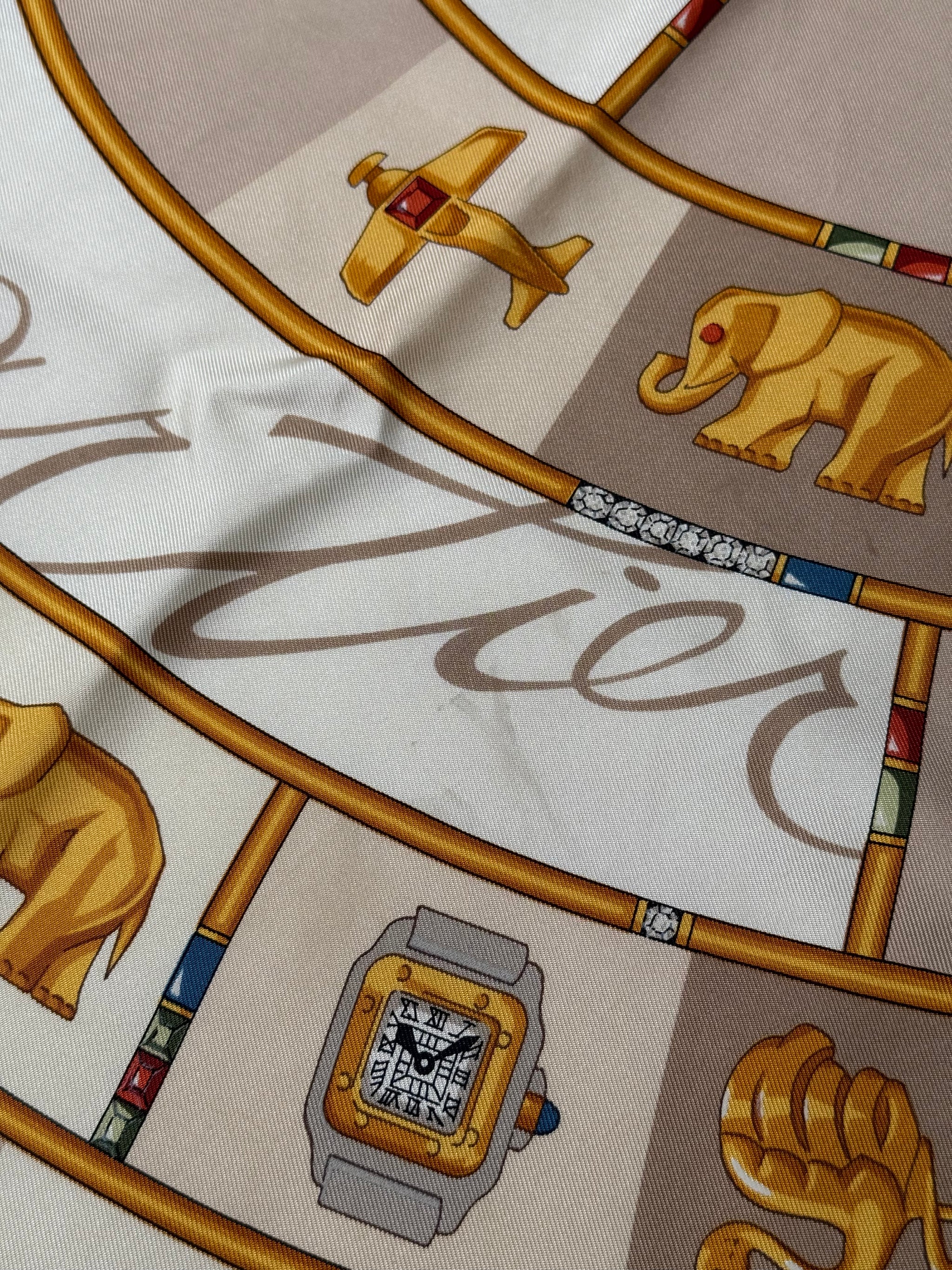 Foulard Cartier – Spirale joaillère