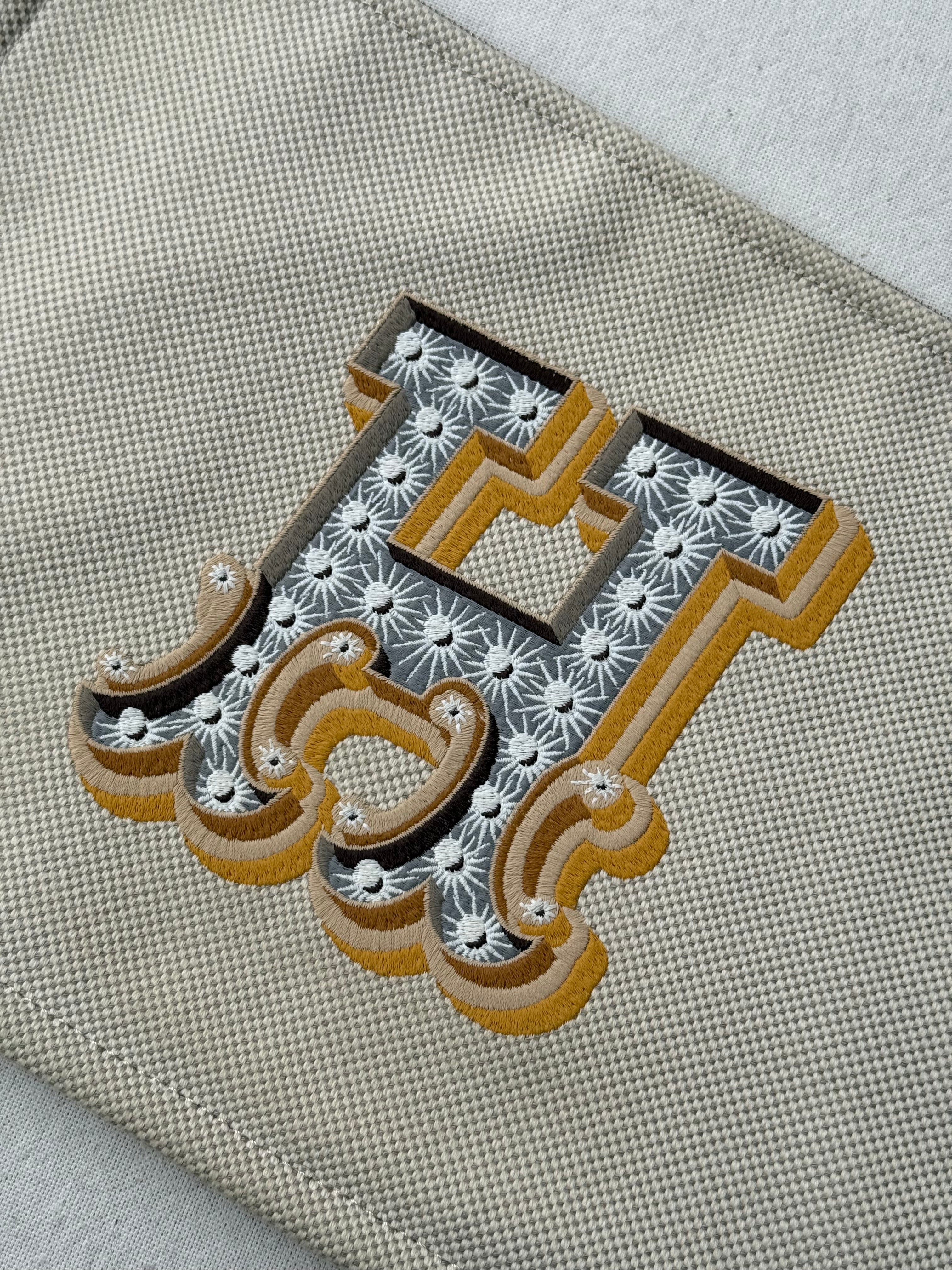 Trousse Hermès - Tissu flat H