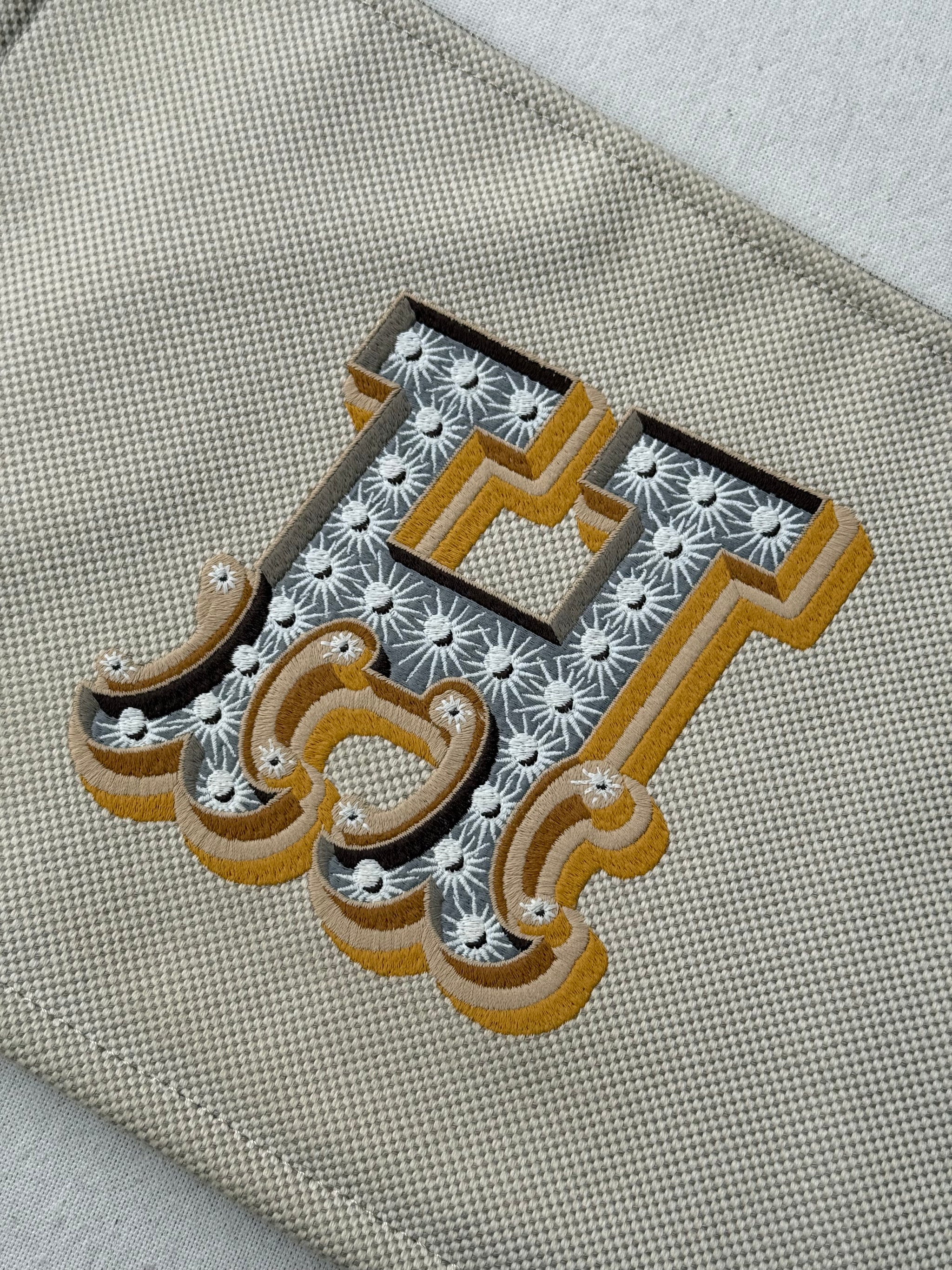Trousse Hermès - Tissu flat H