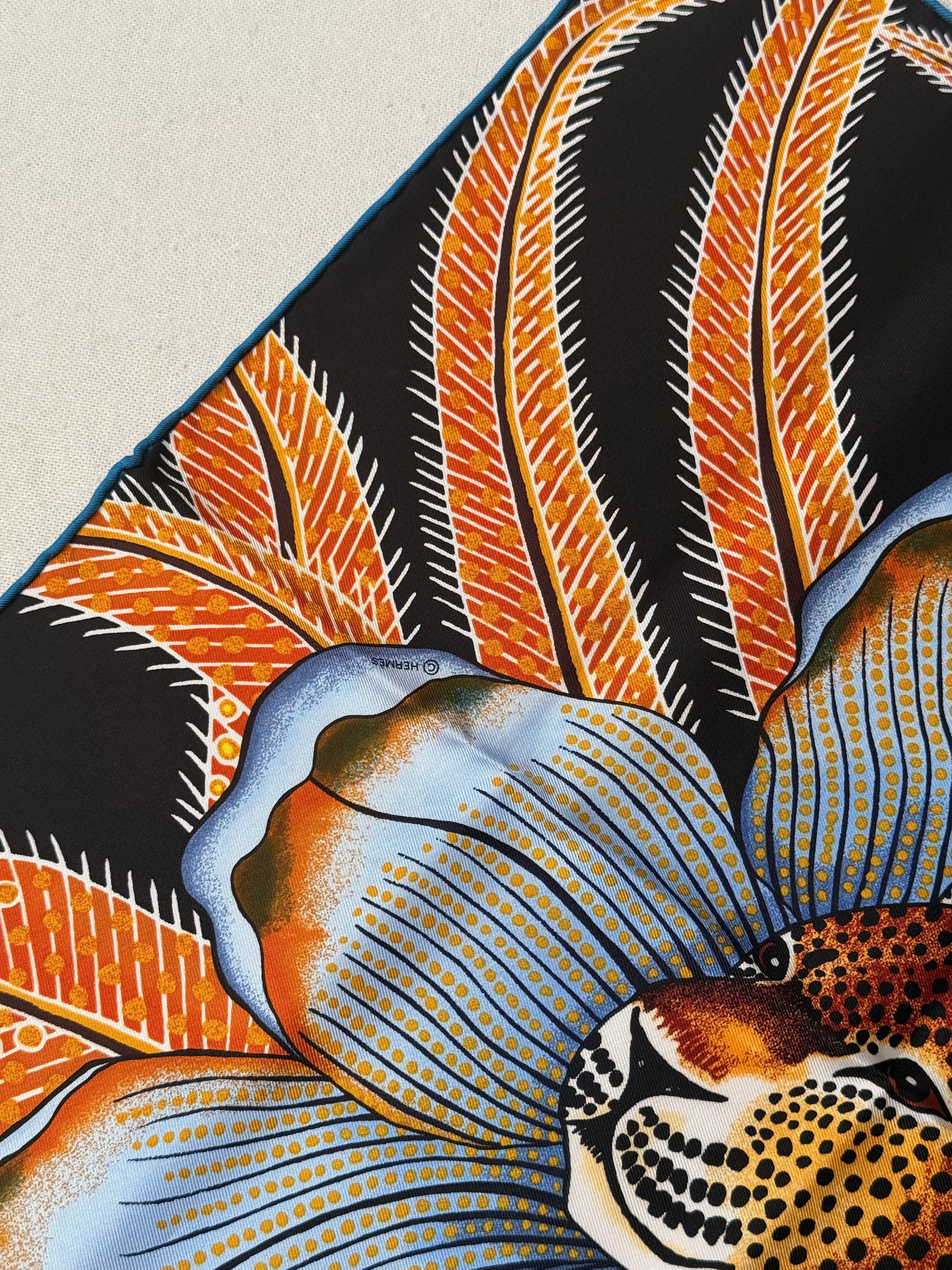 Gavroche Hermès – Modèle Baobab Cat