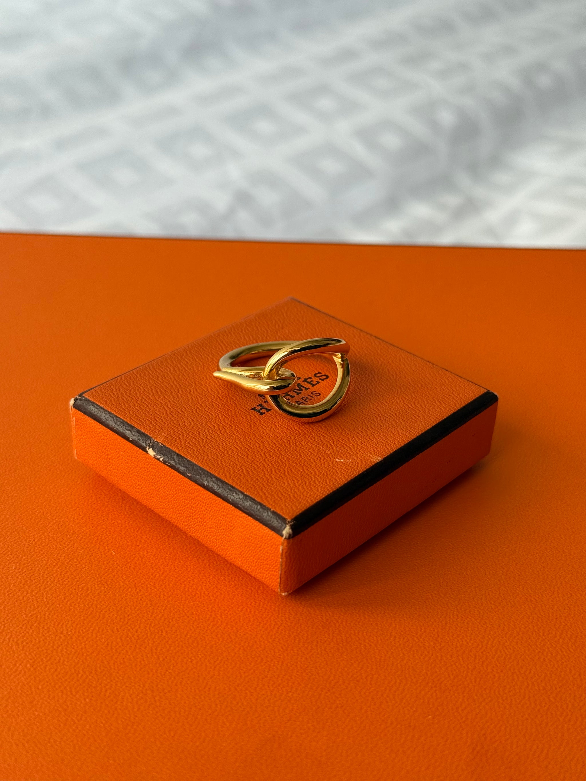 Anneau de foulard Hermès - modèle Jumbo