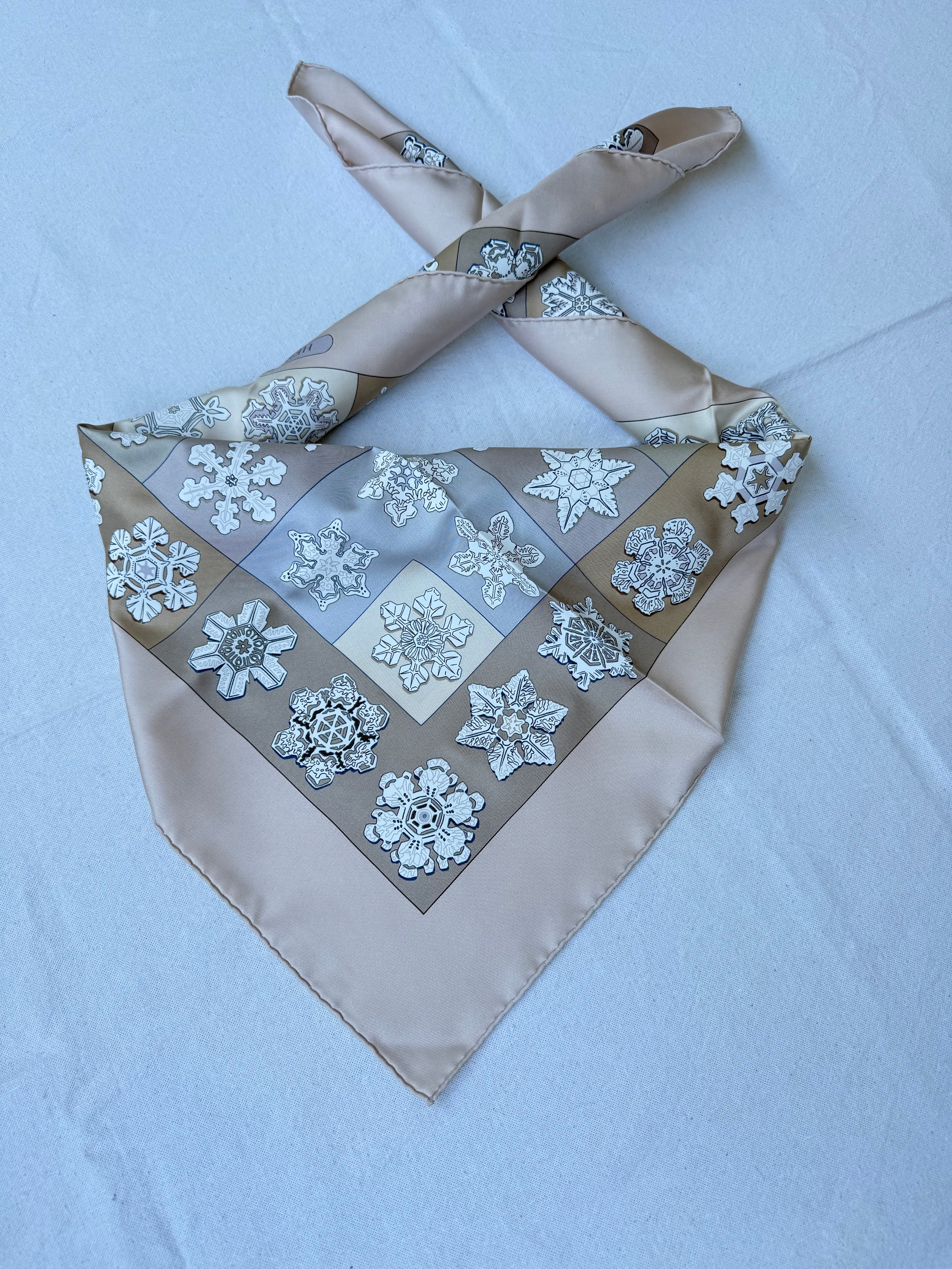 Foulard Hermès - Modèle Feux de l’Hiver