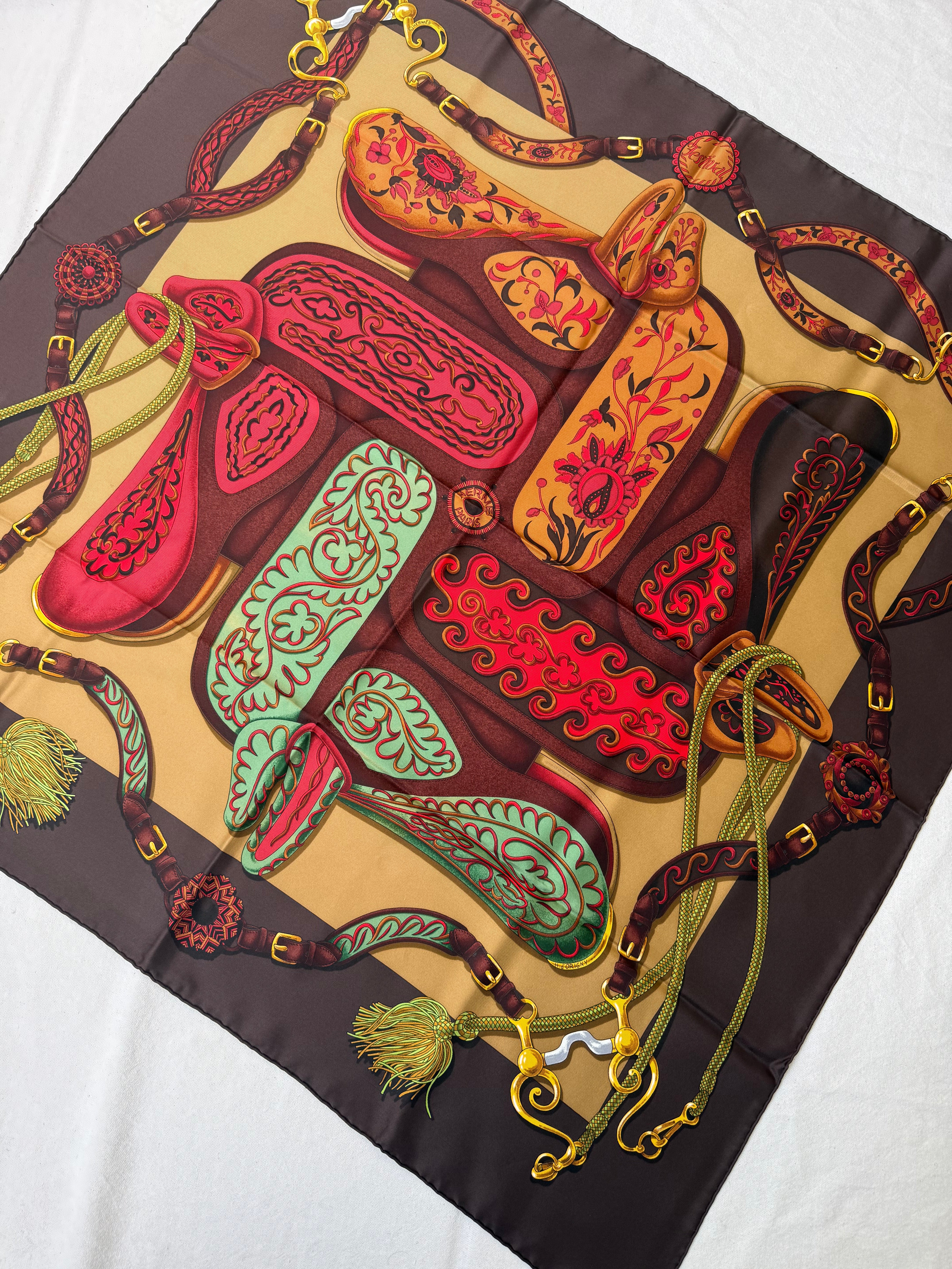 Foulard Hermès – Modèle Festival