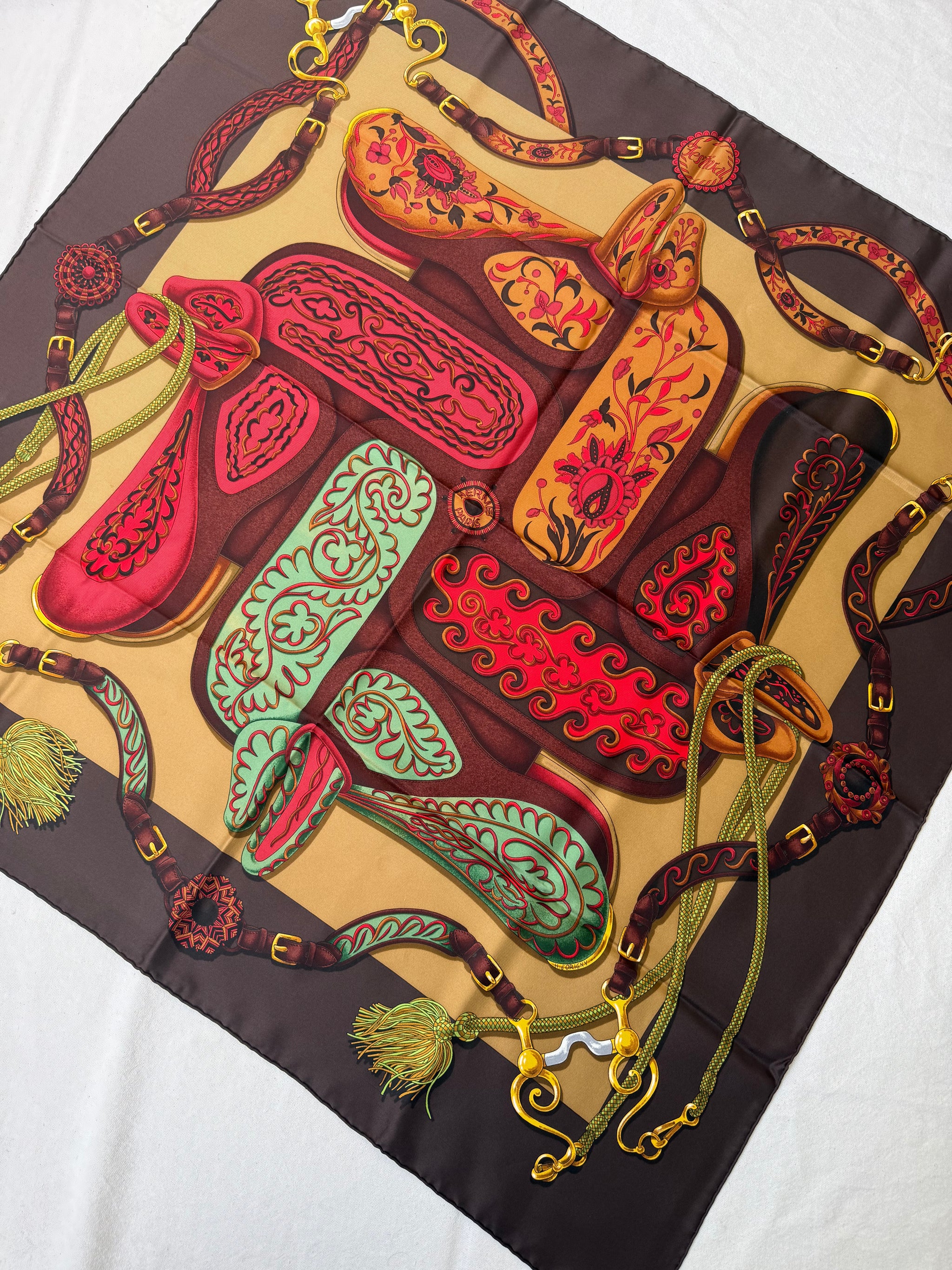 Foulard Hermès – Modèle Festival