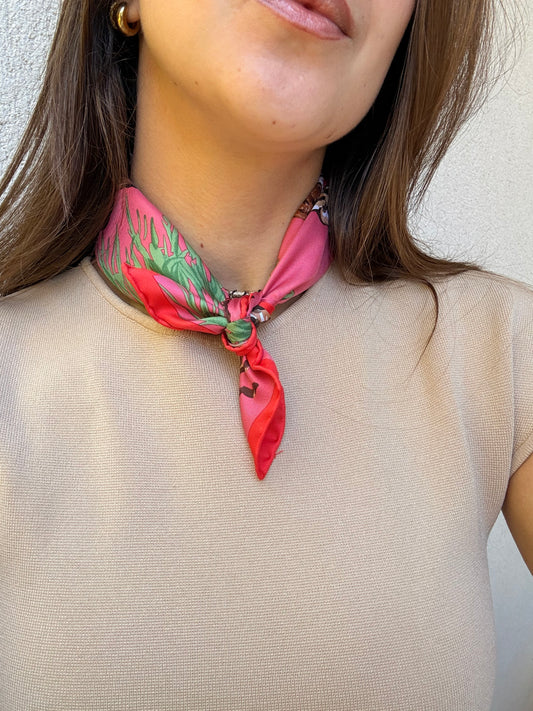 Gavroche Hermès – Modèle Les Tigreaux