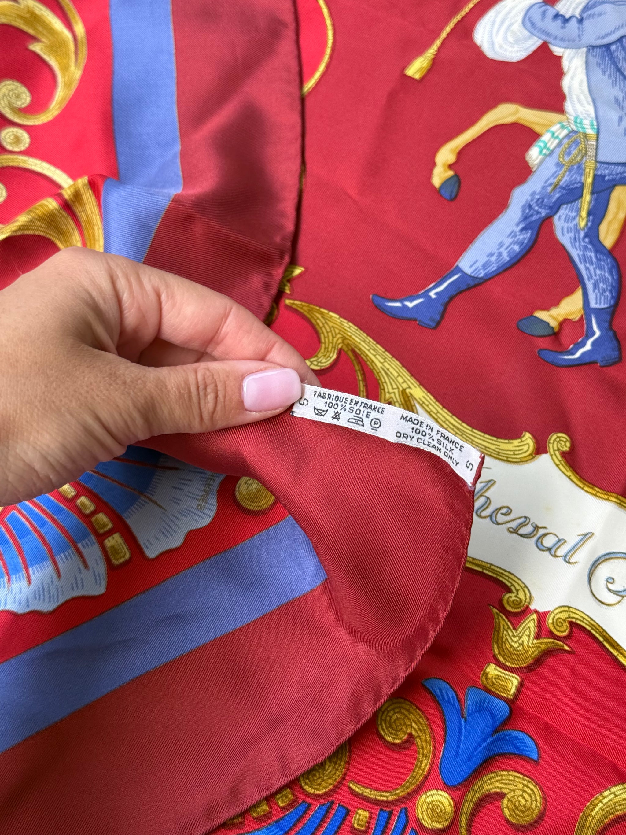 Hermès Scarf – Turkish Horse Design