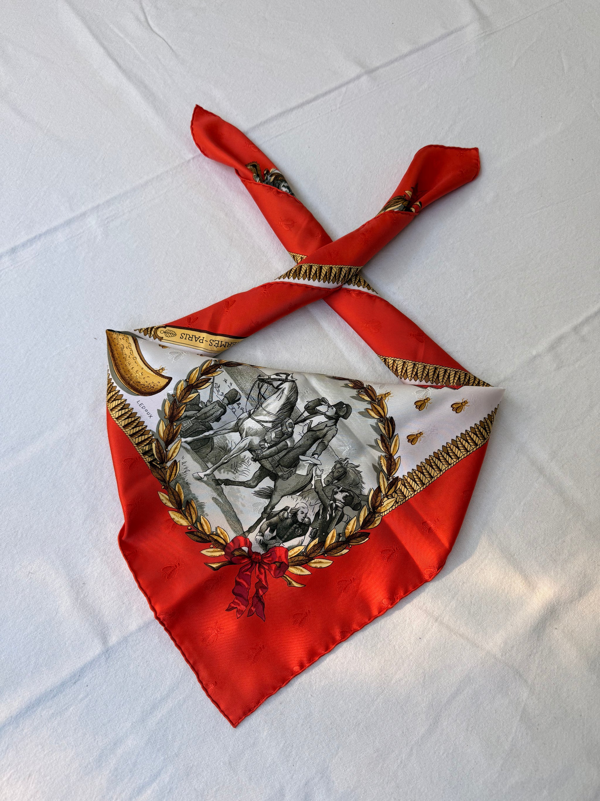 Foulard Hermès – Modèle Napoléon