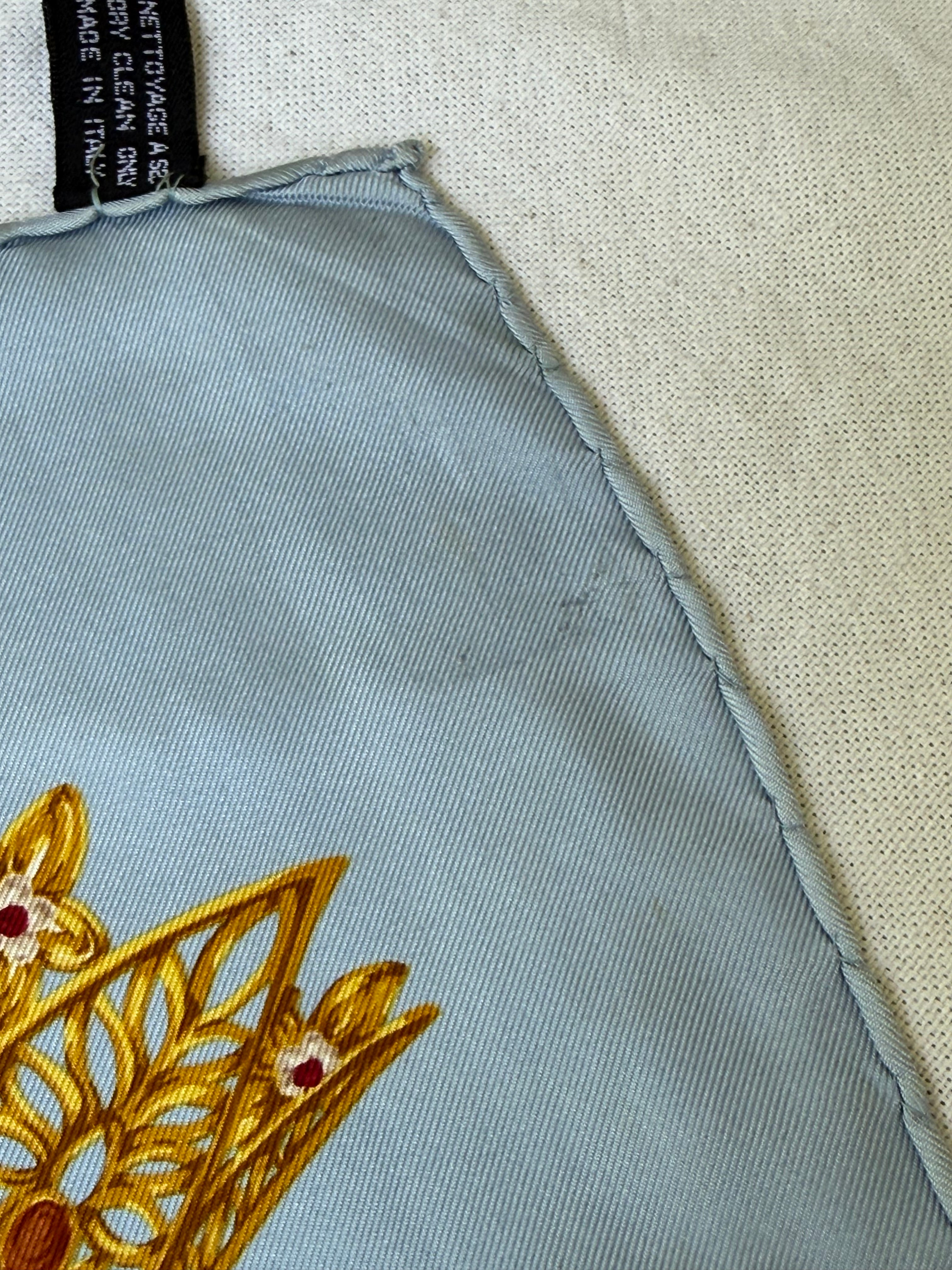 Christian Dior Scarf – Jewel and crown motifs