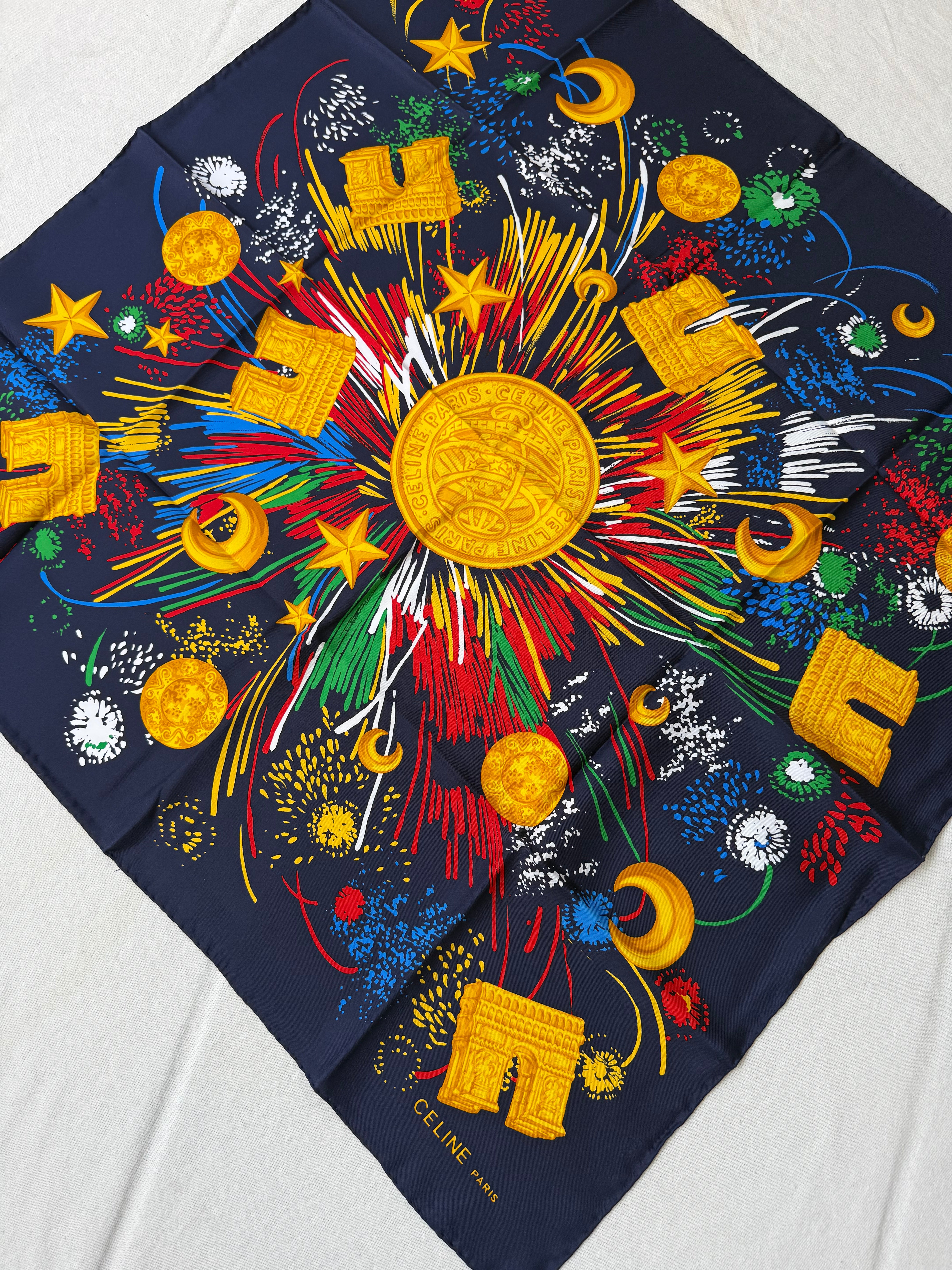Celine Scarf – Fireworks