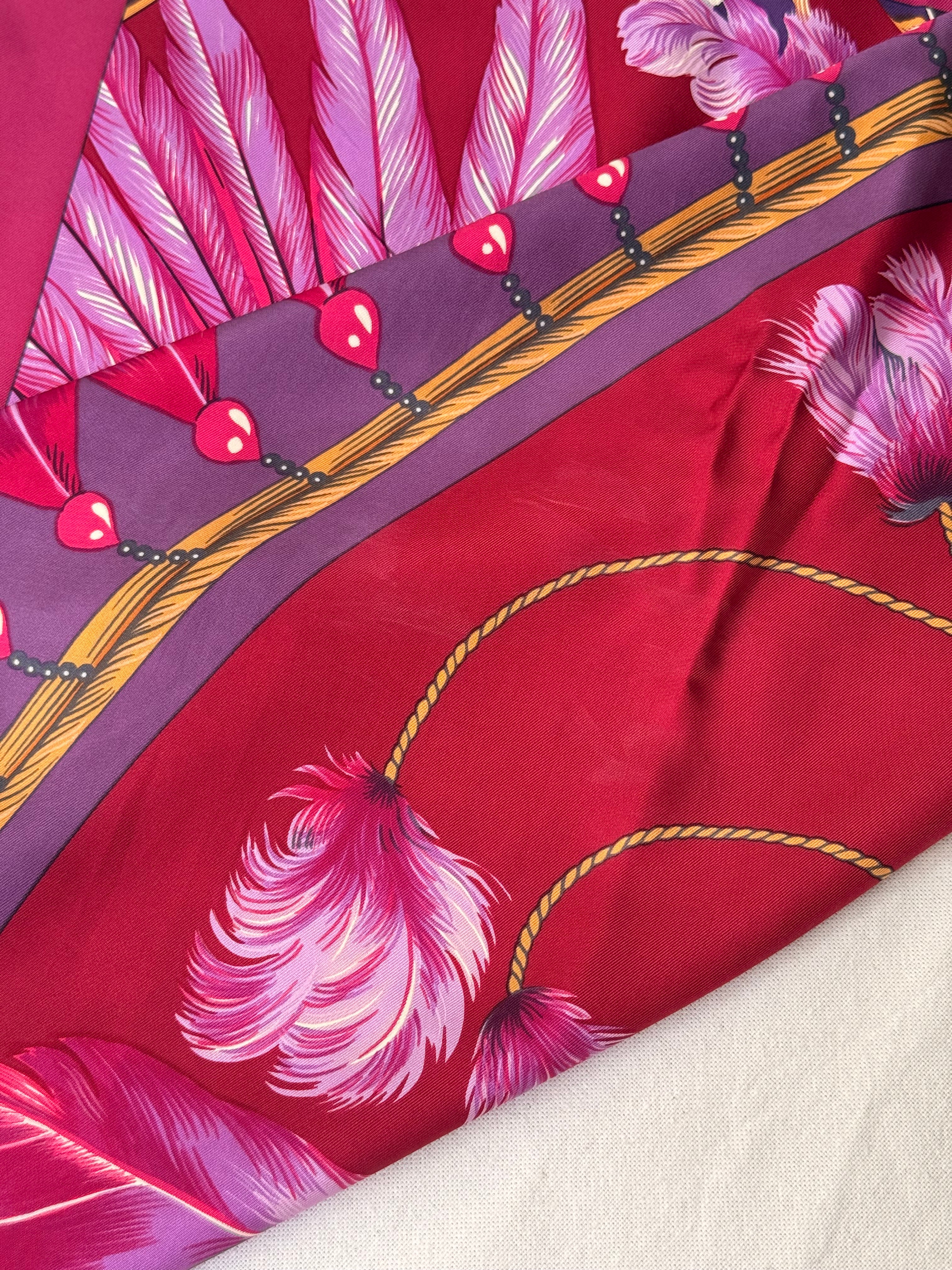 Foulard Hermès – Modèle Brazil (Détail)