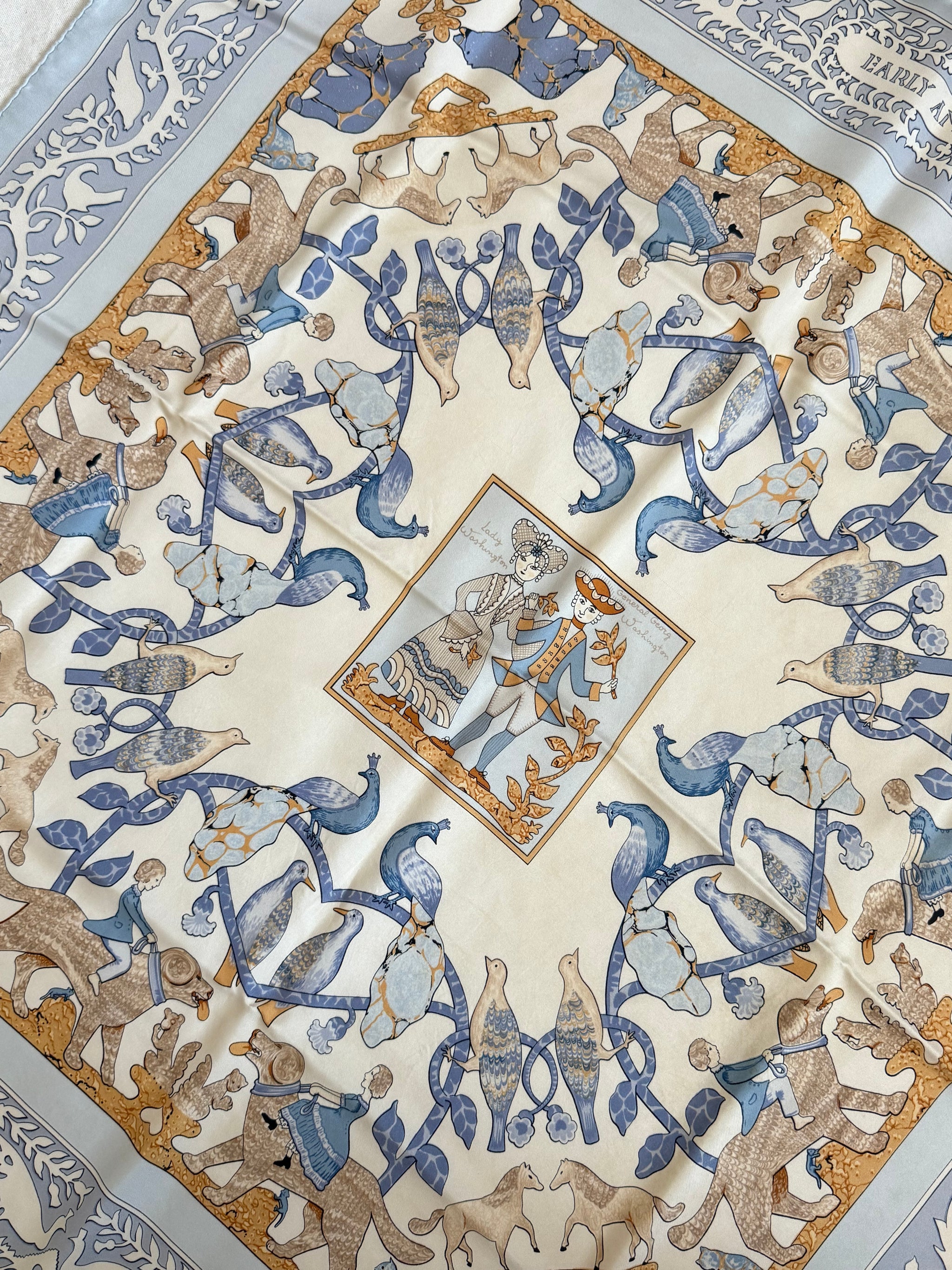 Foulard Hermès – Modèle Early America