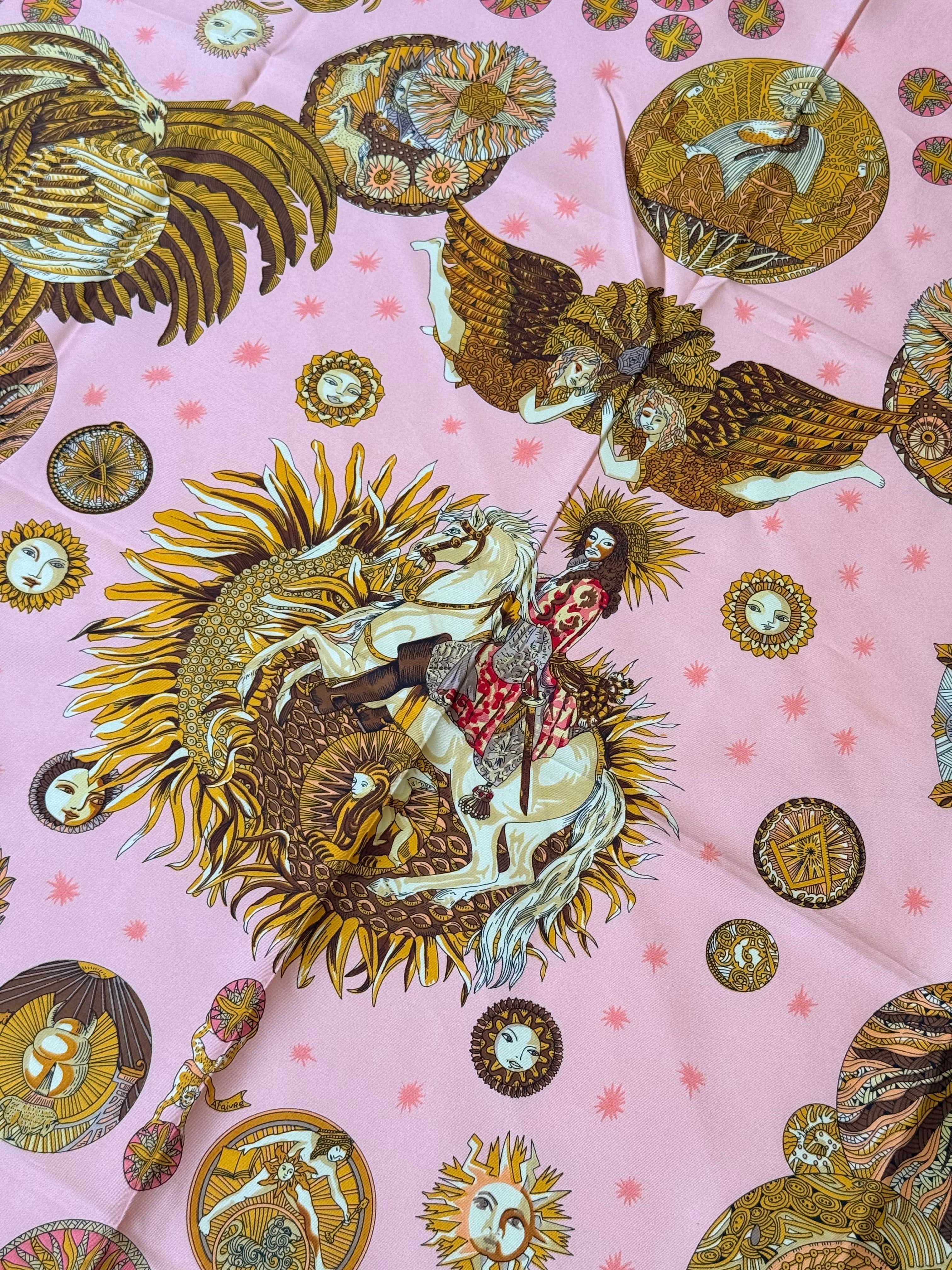 Foulard Hermès – Modèle Le Roy Soleil
