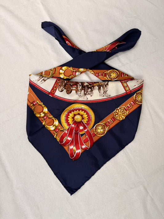 Foulard Hermès – Modèle Chevaux de Trait