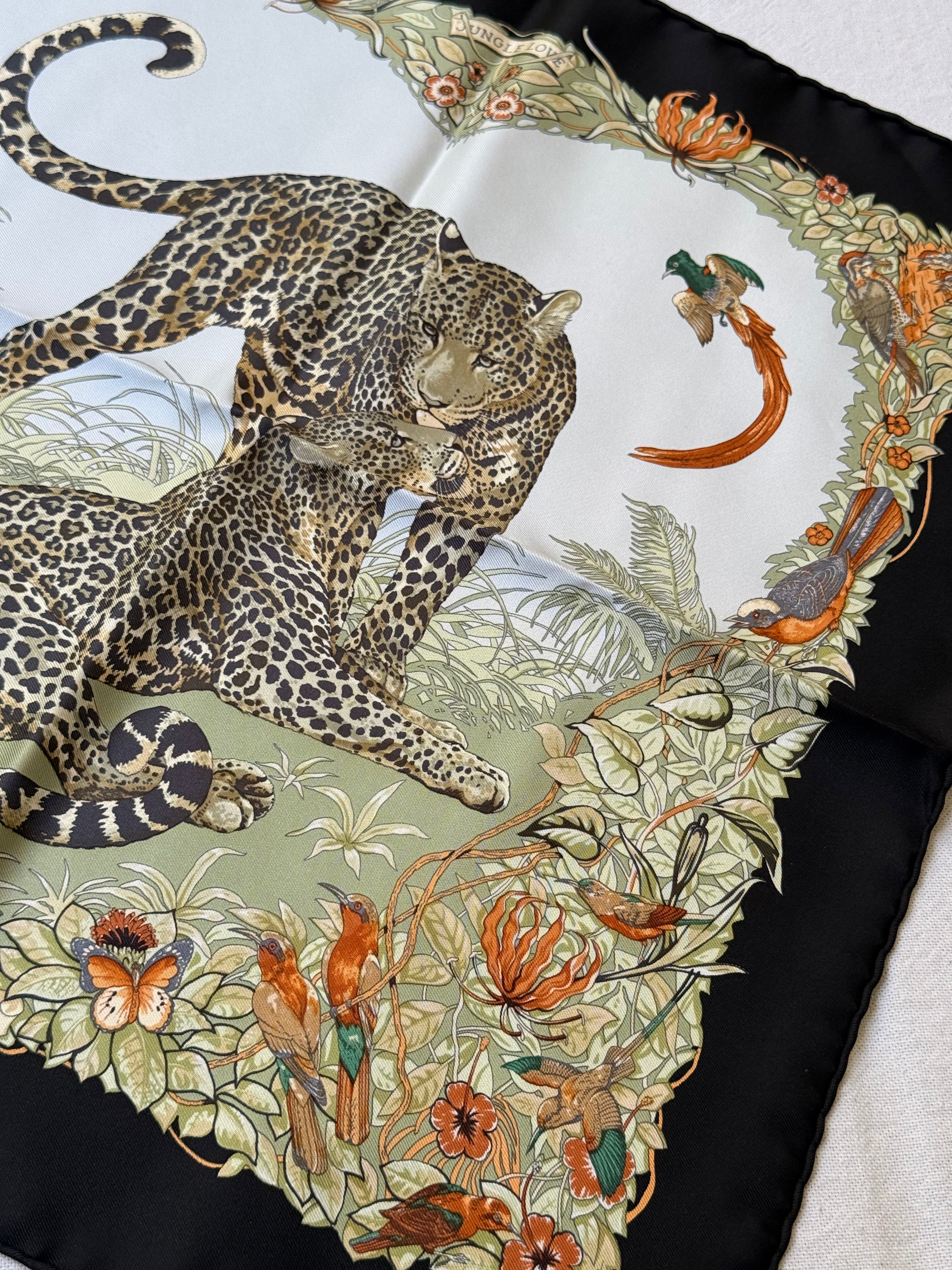 Gavroche Hermès – Modèle Jungle Love
