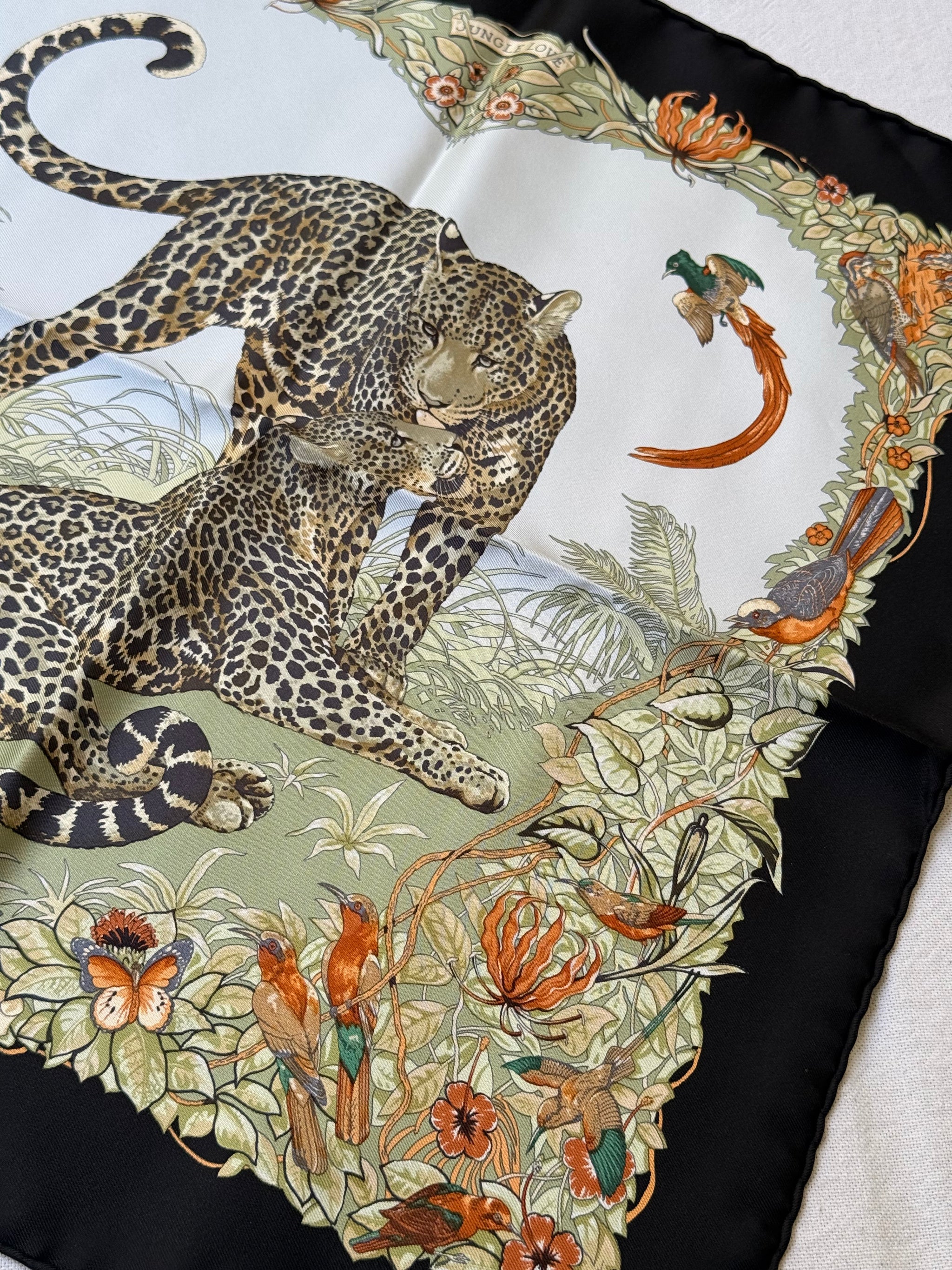 Gavroche Hermès – Modèle Jungle Love