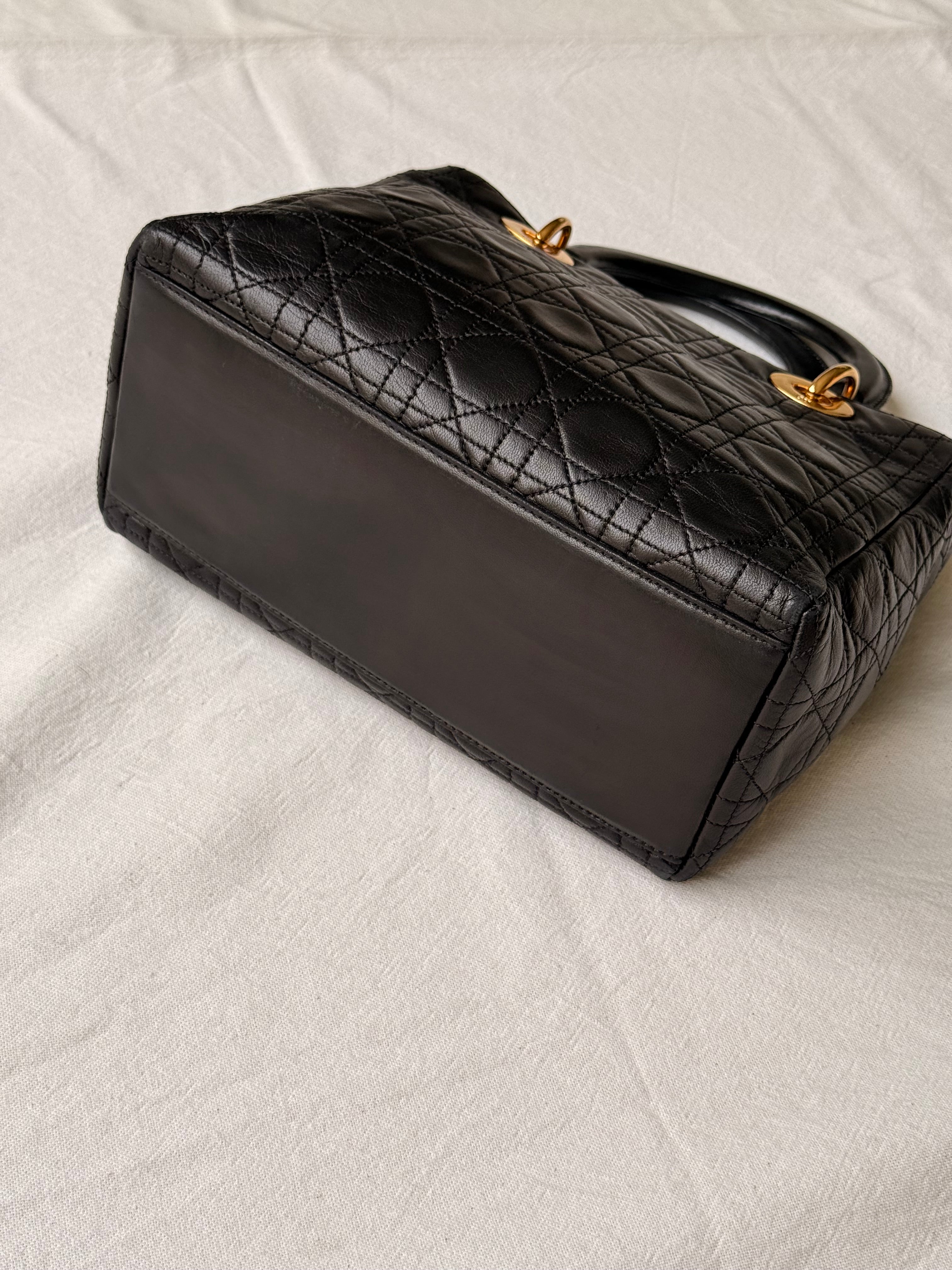 Sac Christian Dior vintage - Lady Dior 24cm