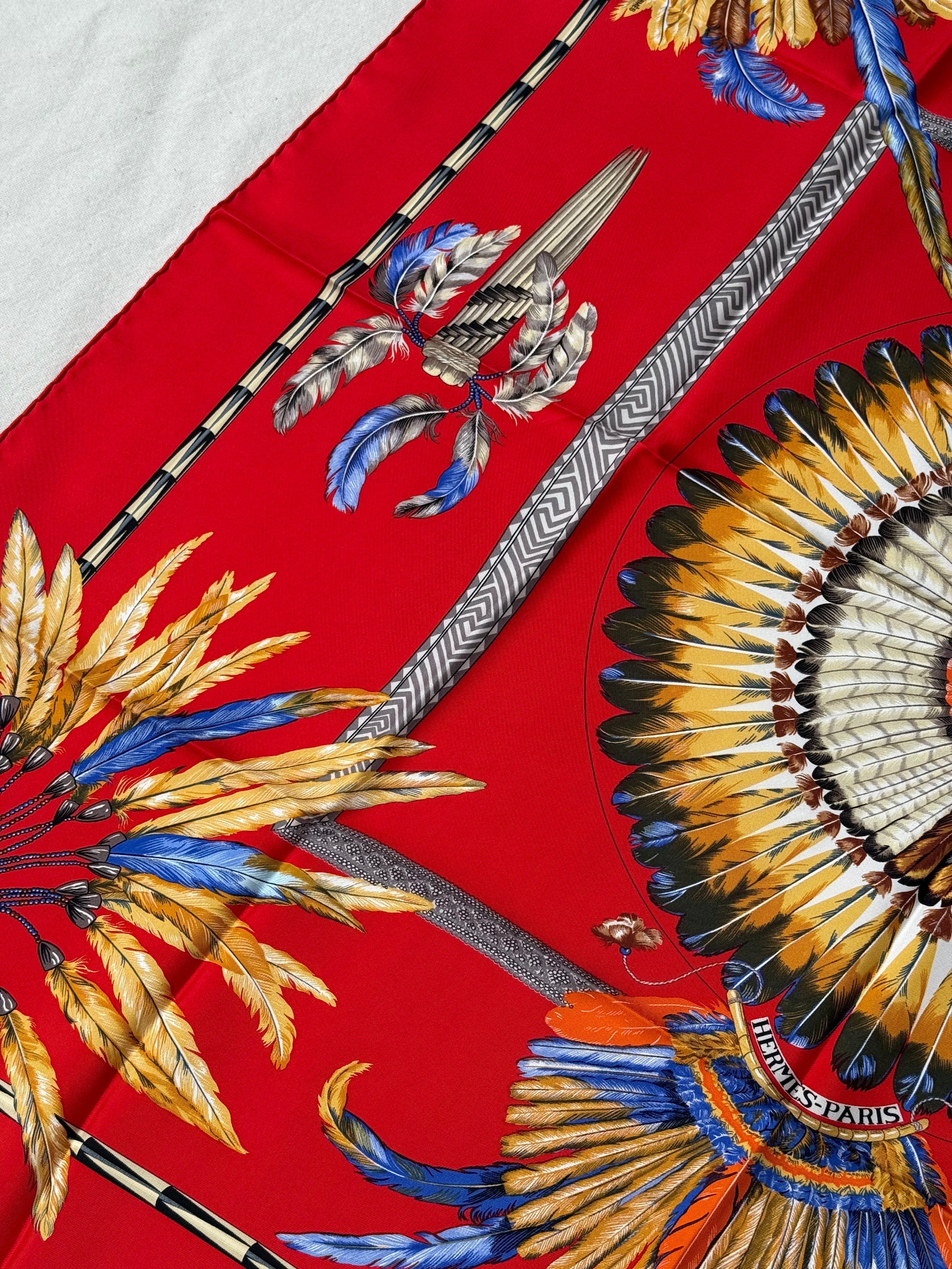 Foulard Hermès – Modèle Brazil