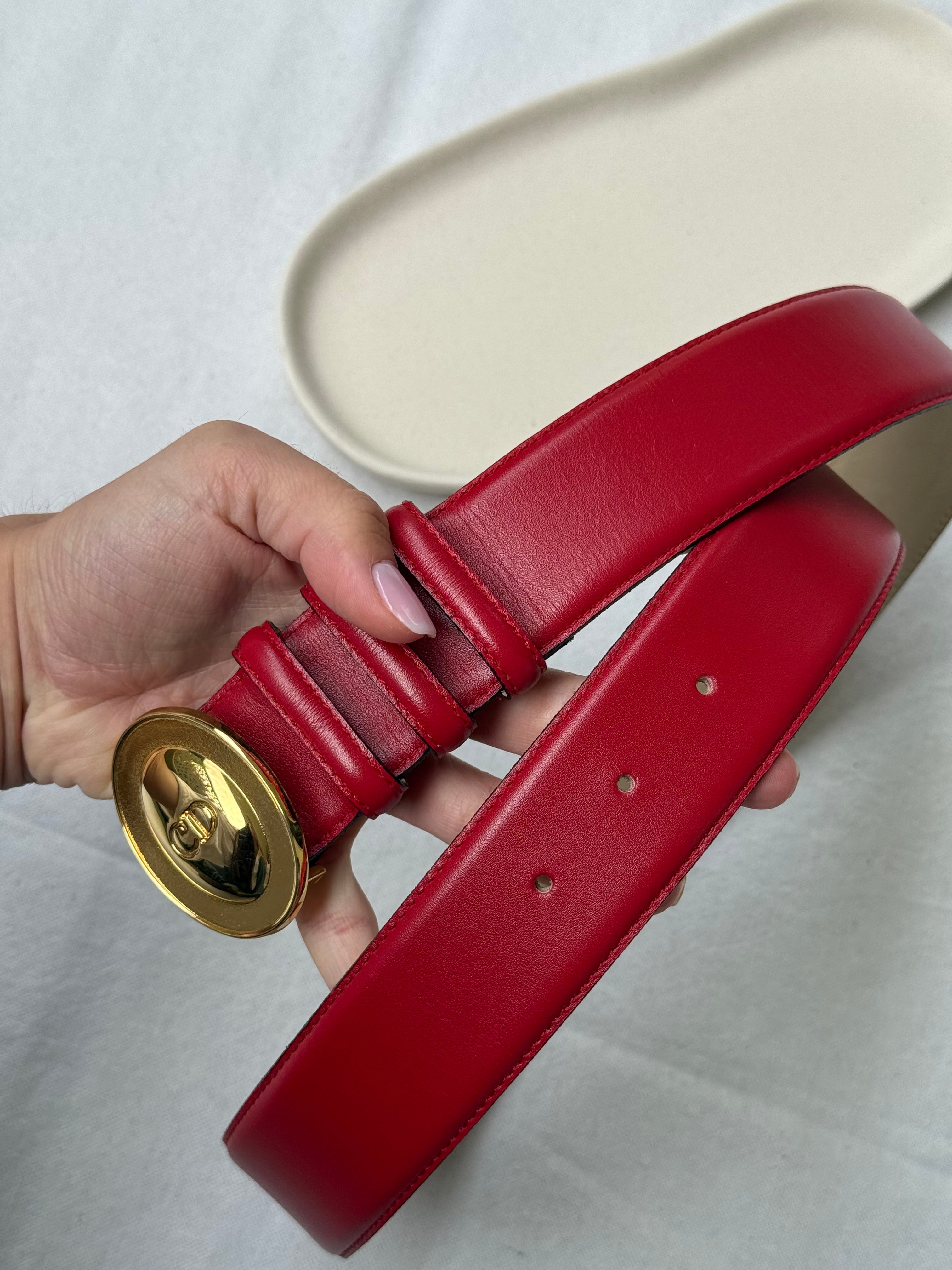 Ceinture Dior vintage - Boucle CD