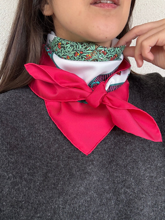 Hermès Scarf – Les Beaux Jours du Bonsaï Design