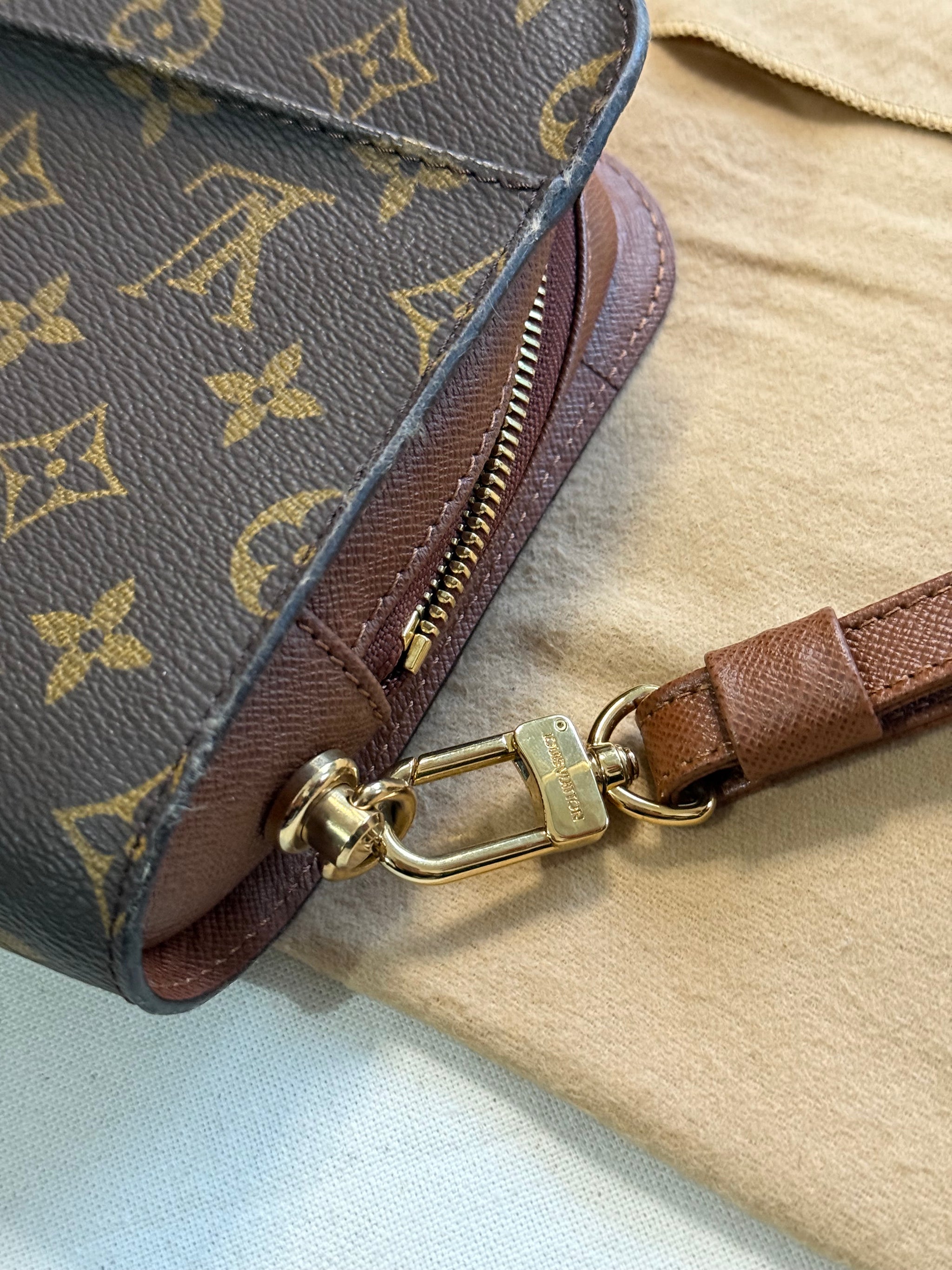 Pochette Louis Vuitton vintage - Toile monogramme