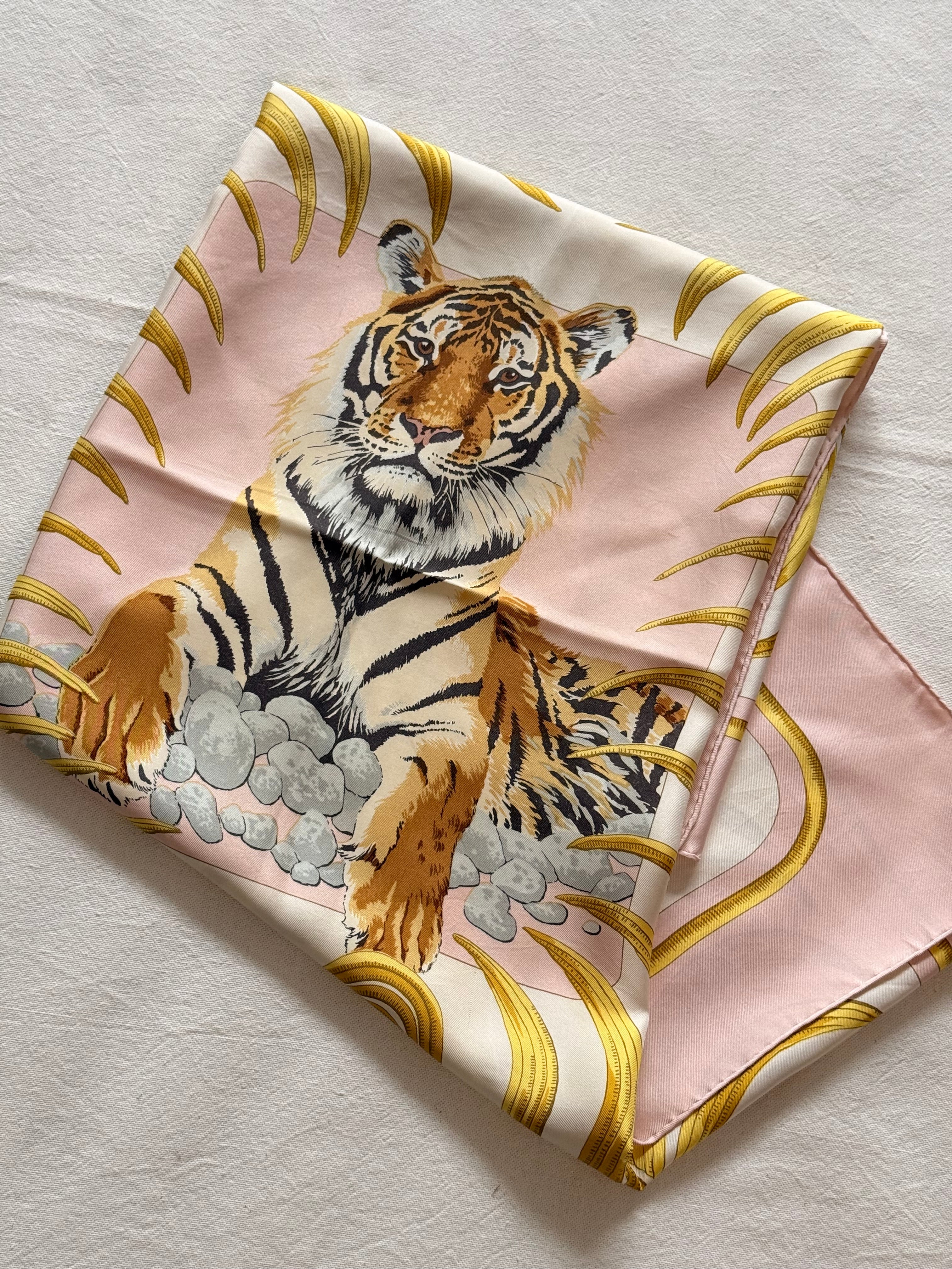 Foulard Hermès – Modèle Tigre Royal
