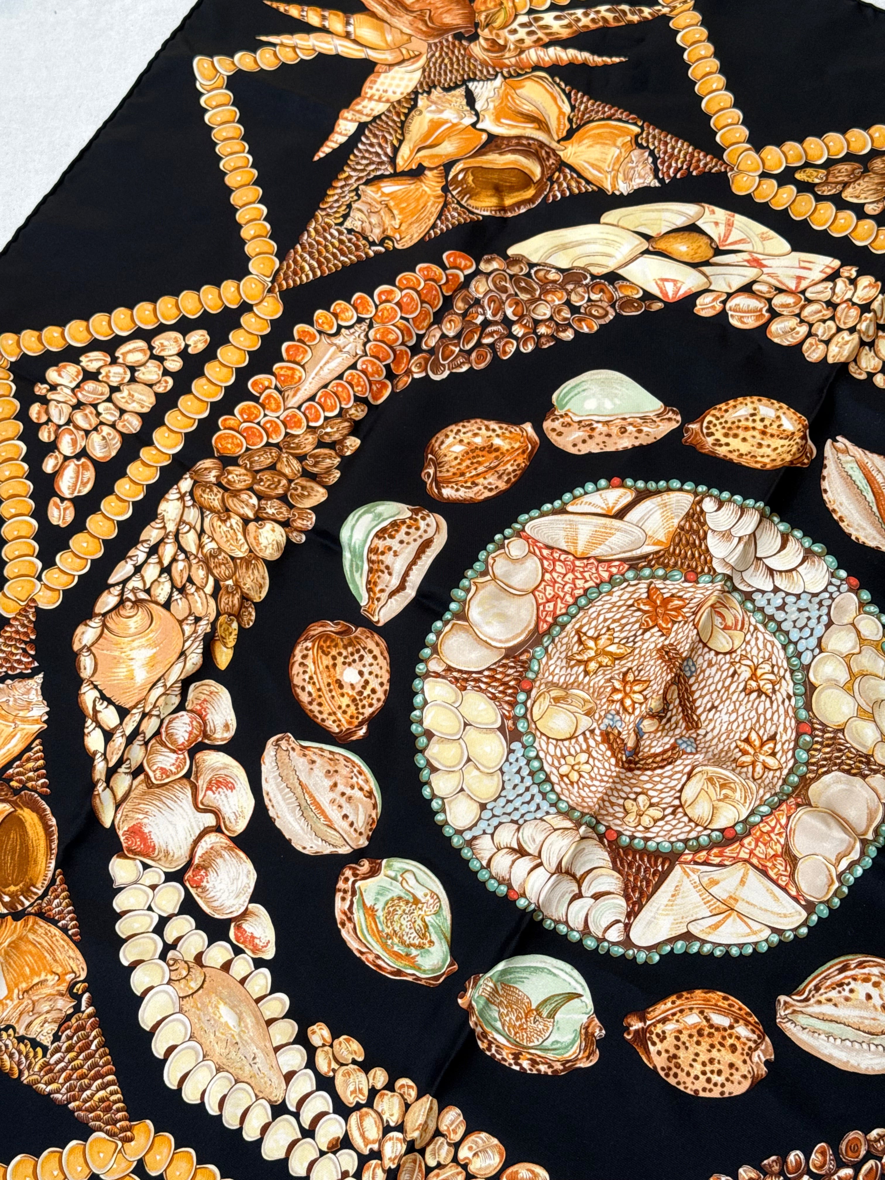 Foulard Hermès – Modèle Rocaille