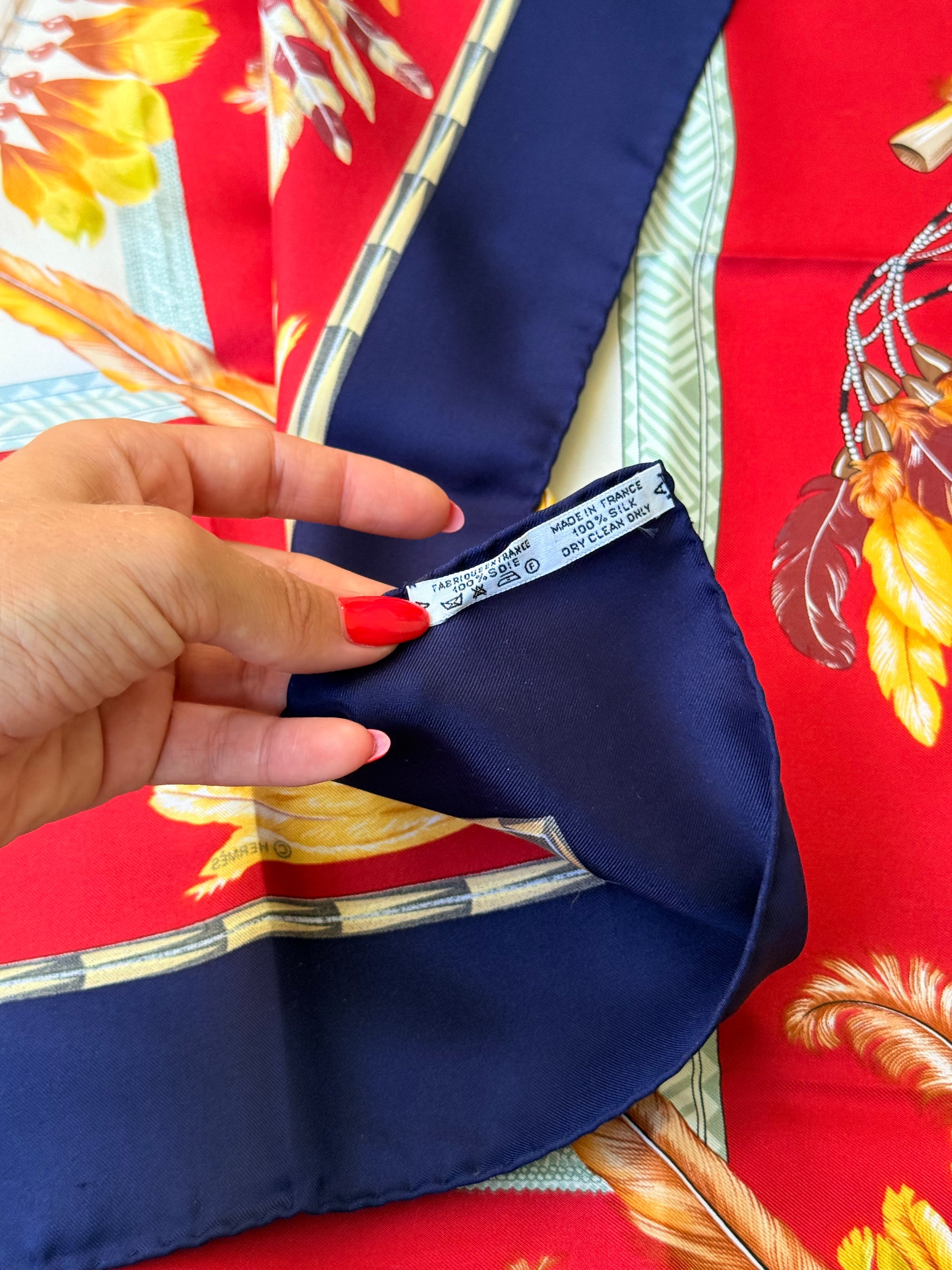 Foulard Hermès – Modèle Brazil