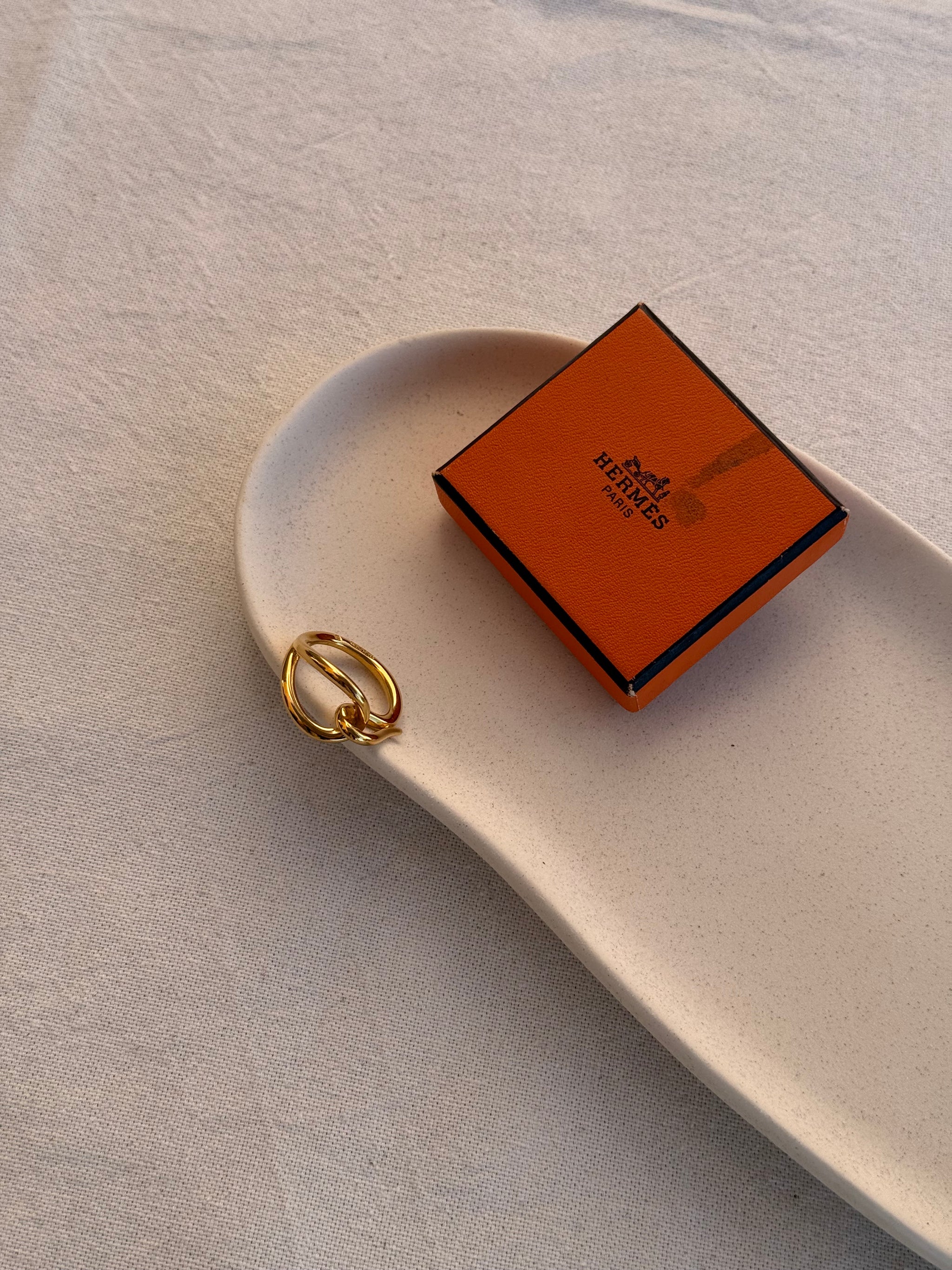 Anneau de foulard Hermès - modèle Jumbo