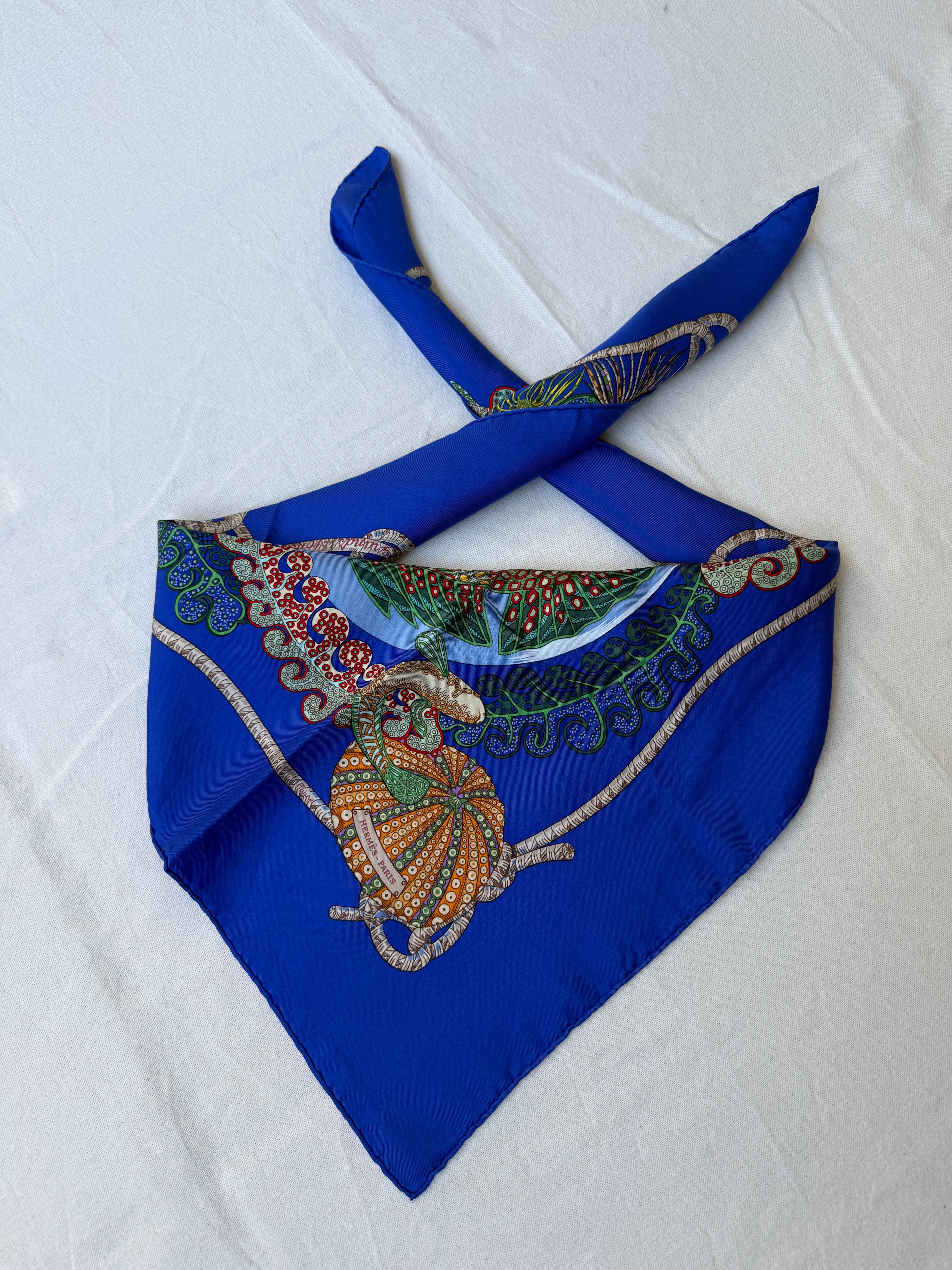 Foulard Hermès – Modèle Grands Fonds
