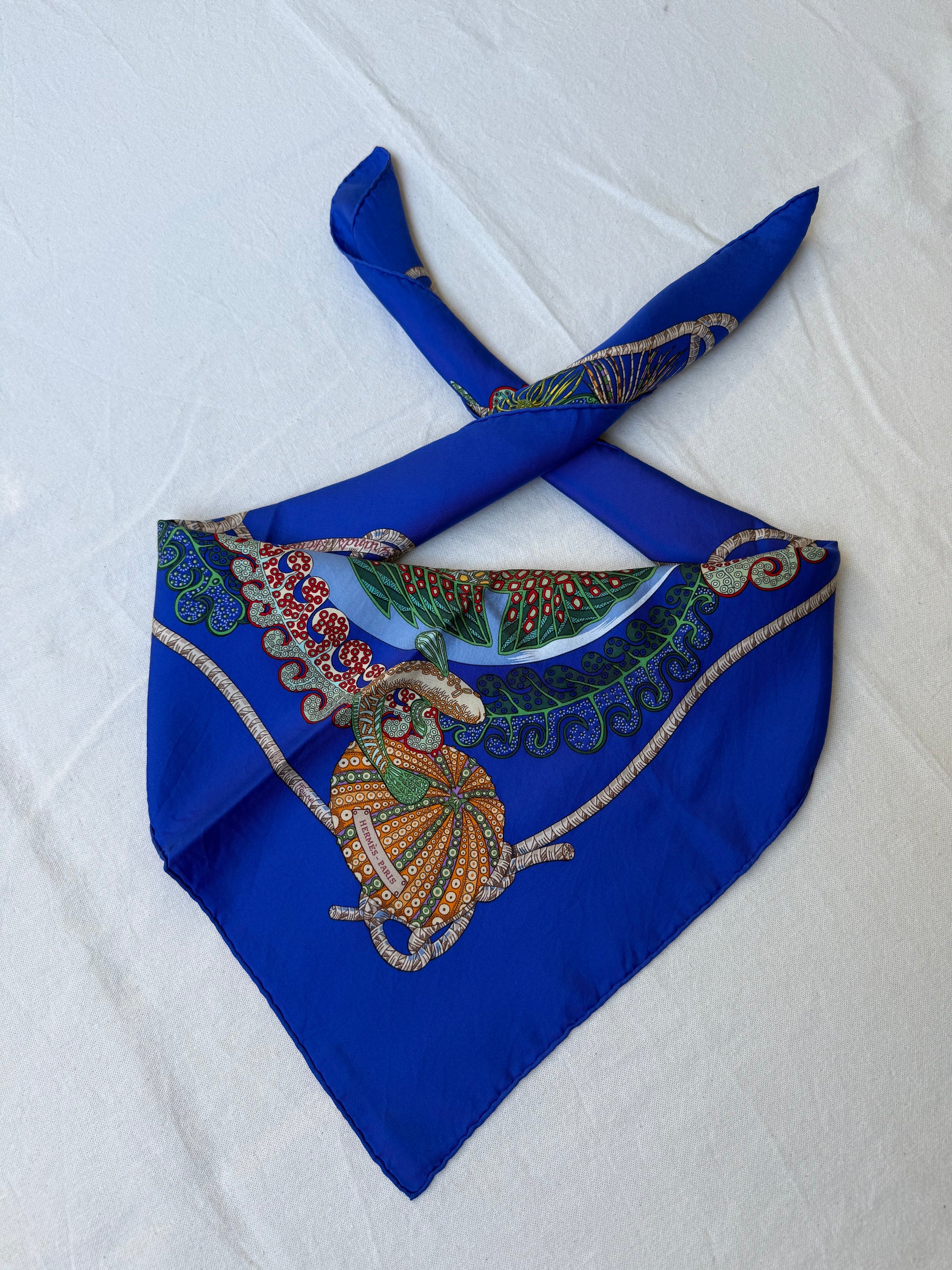 Foulard Hermès – Modèle Grands Fonds