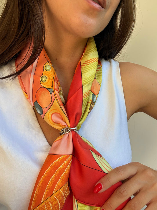 Anneau de foulard Hermès - Modèle Régate