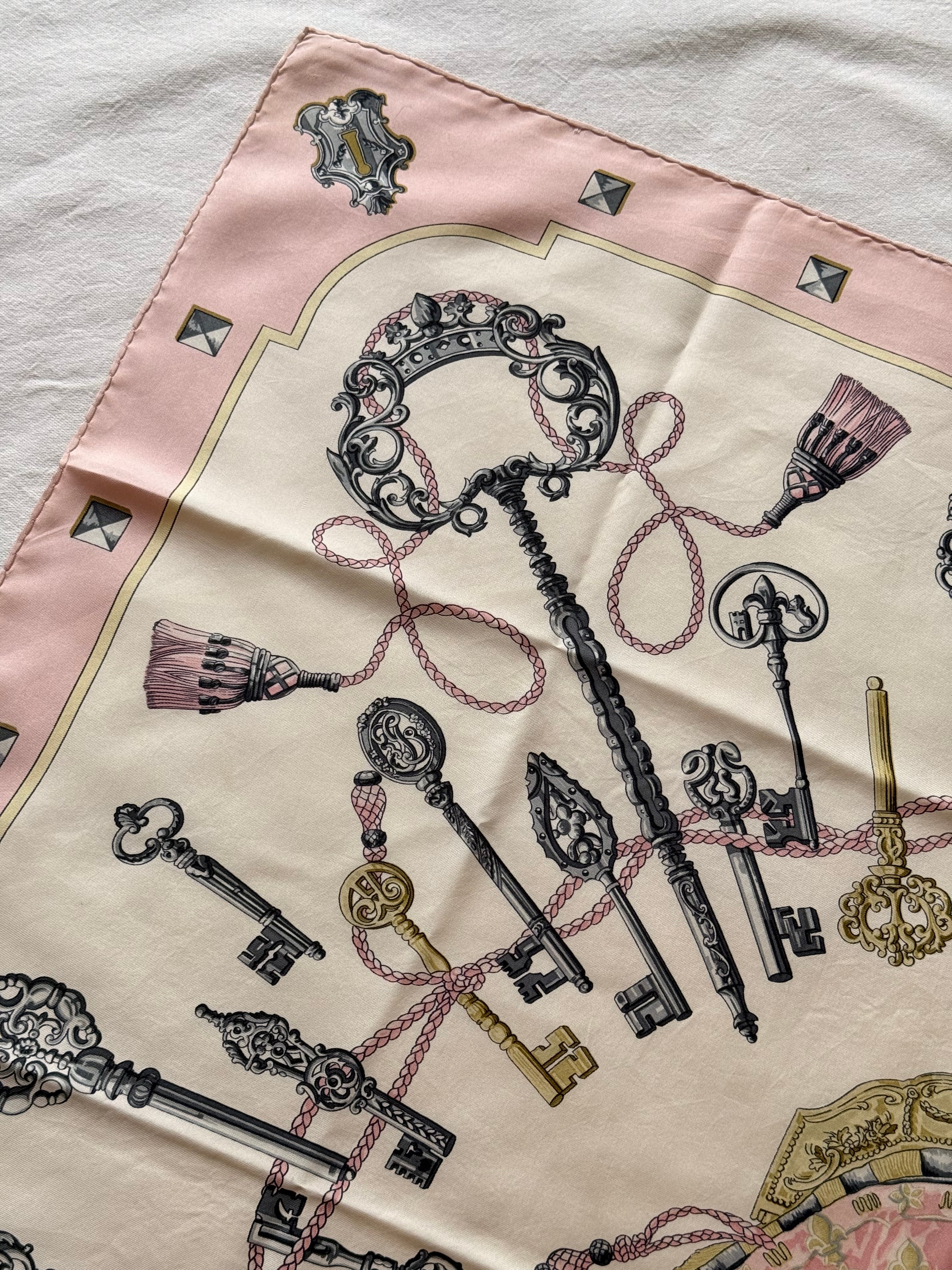 Foulard Hermès – Modèle Les Clés