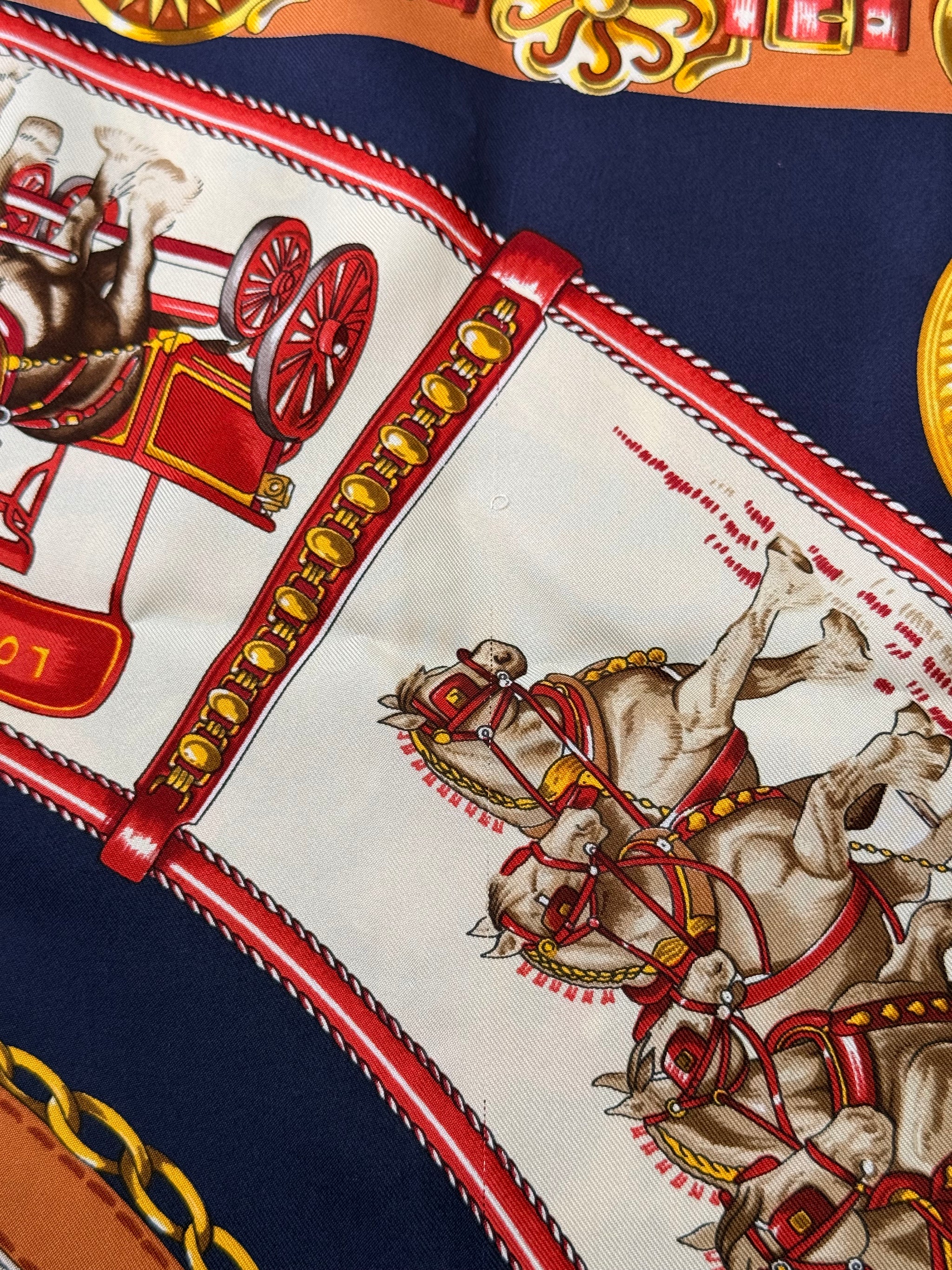 Foulard Hermès – Modèle Chevaux de Trait