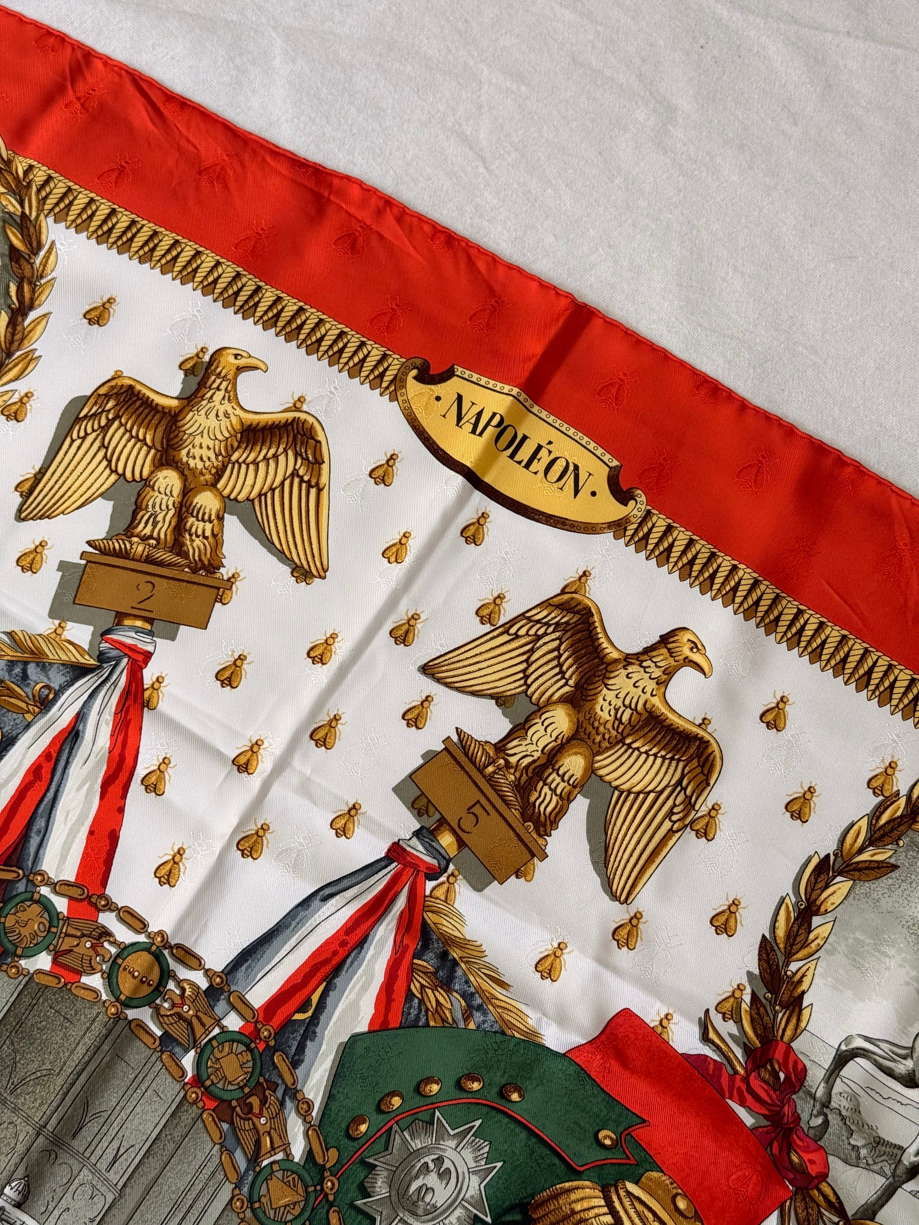 Foulard Hermès – Modèle Napoléon