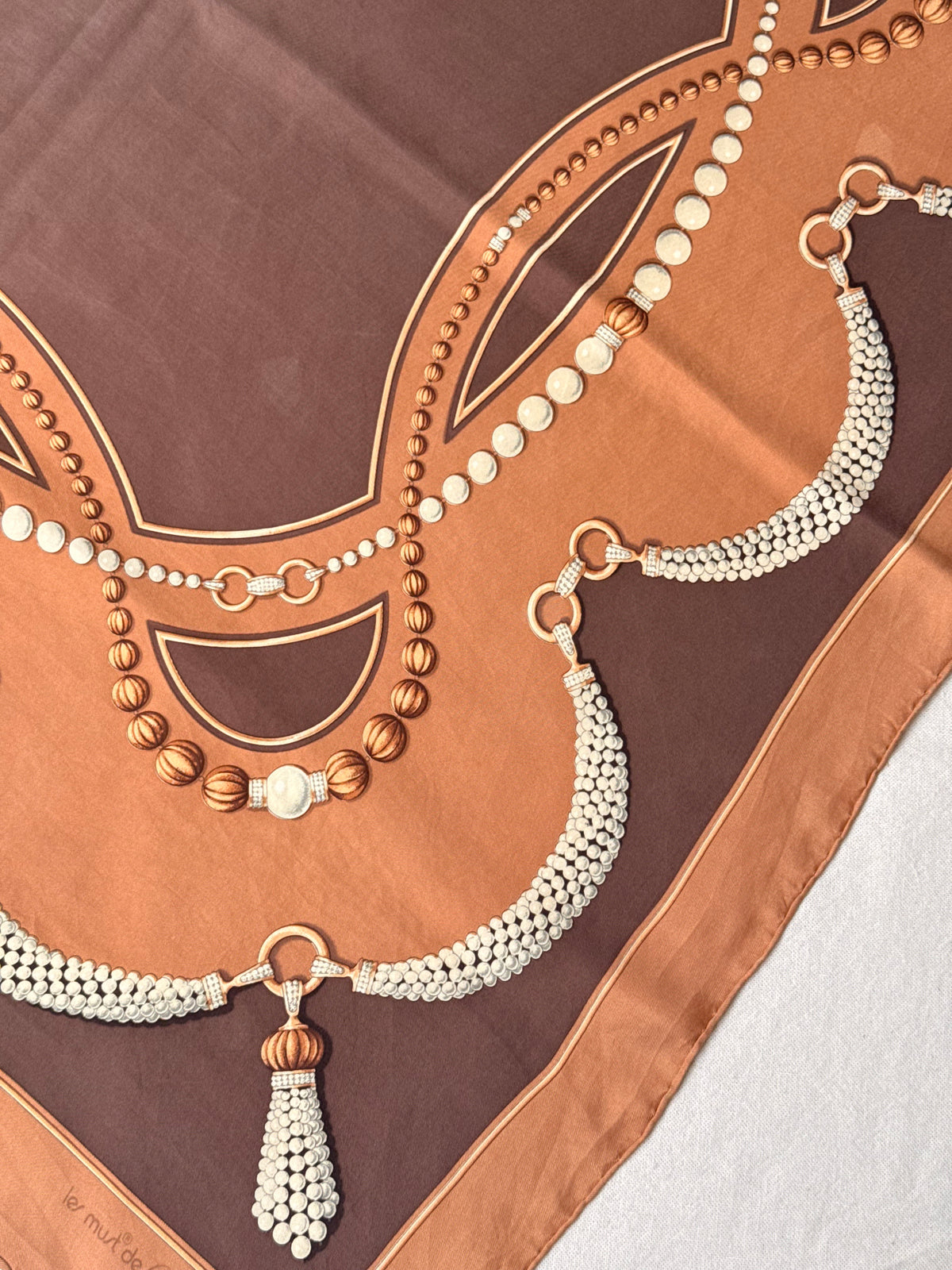 Foulard Cartier - Motifs bijoux