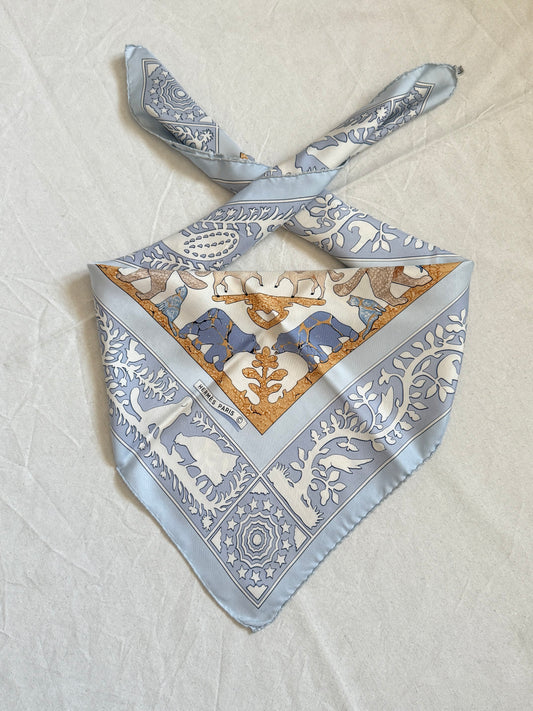 Foulard Hermès – Modèle Early America