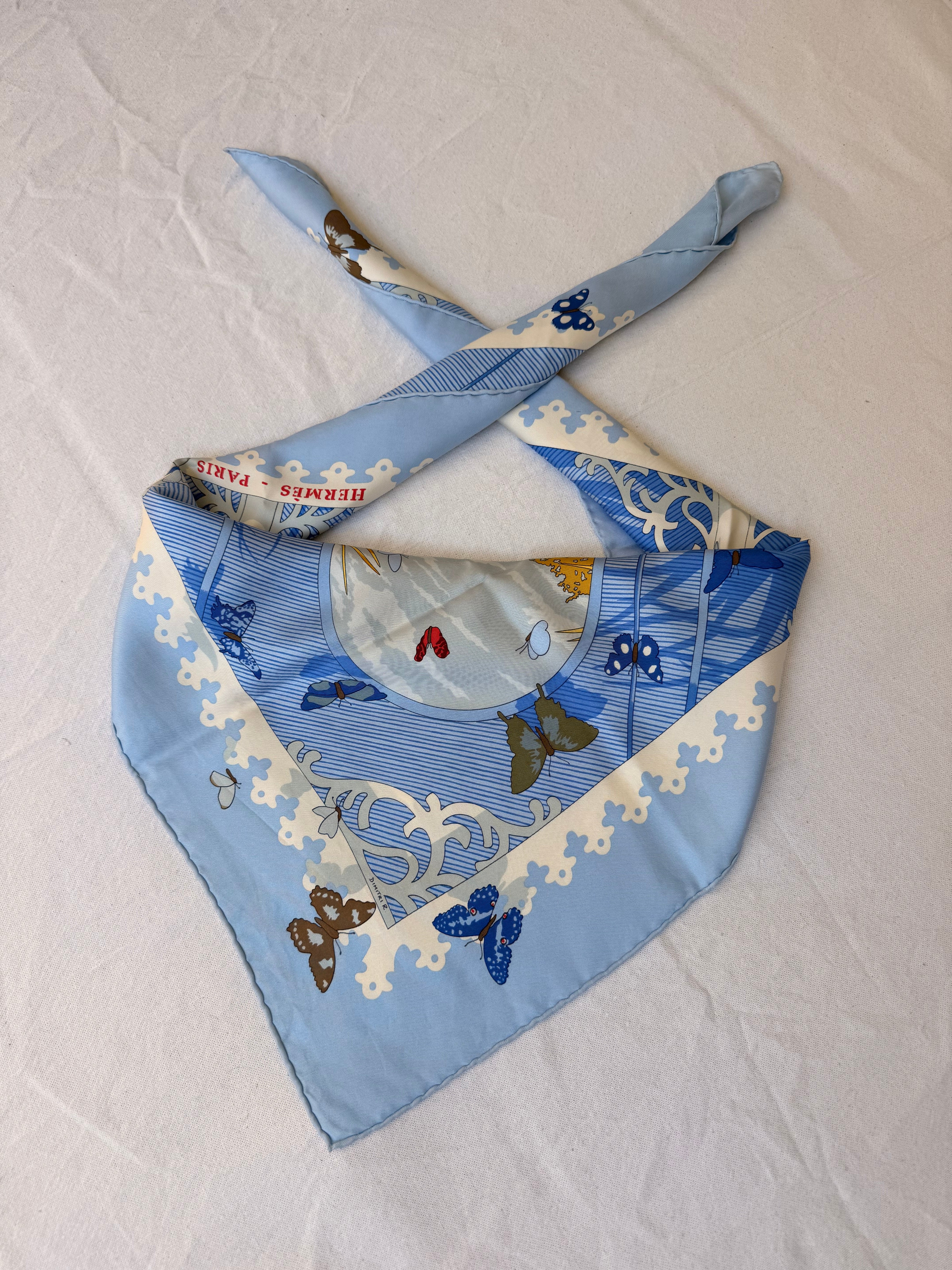 Foulard Hermès – Modèle Varangues