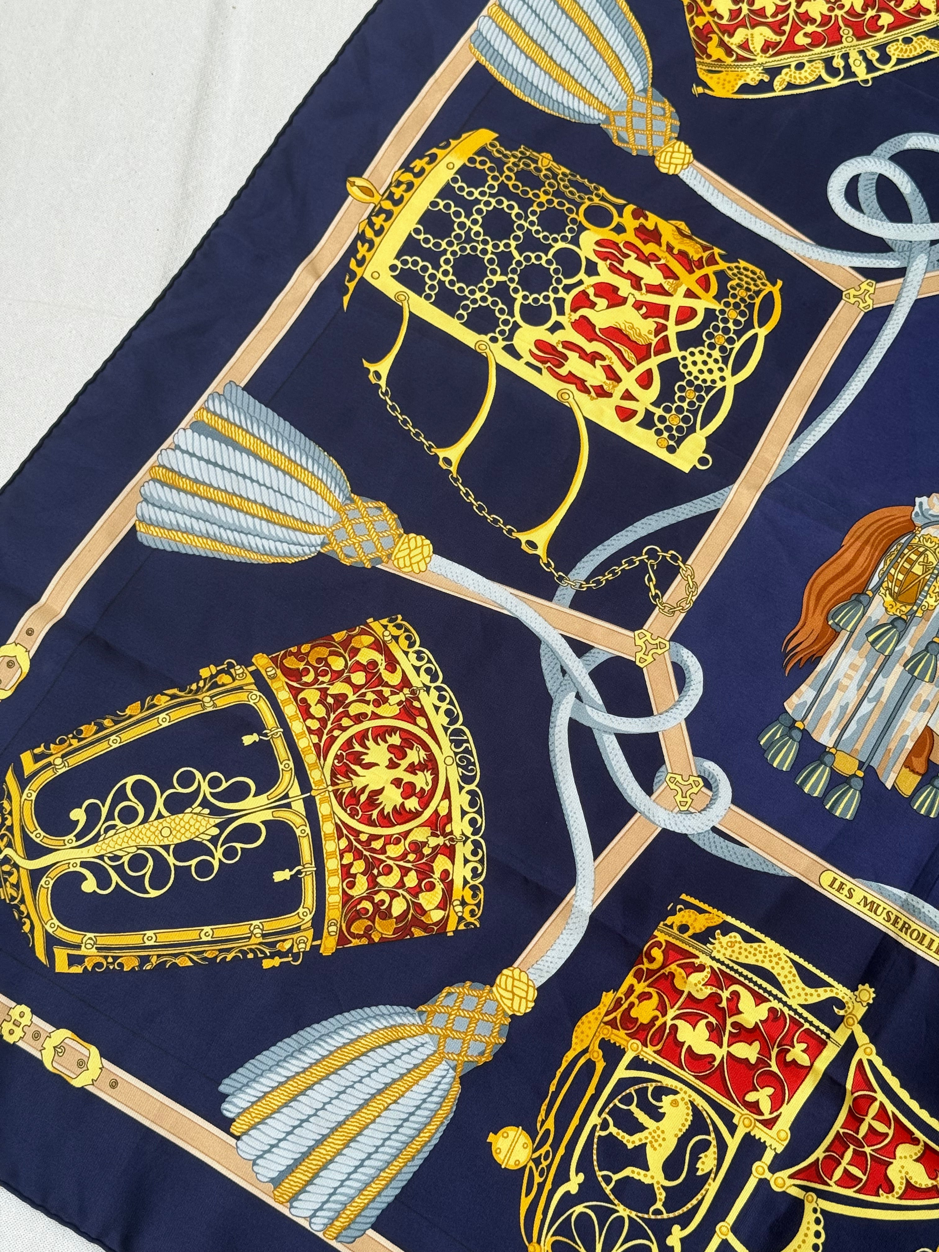 Foulard Hermès – Modèle Les Muserolles