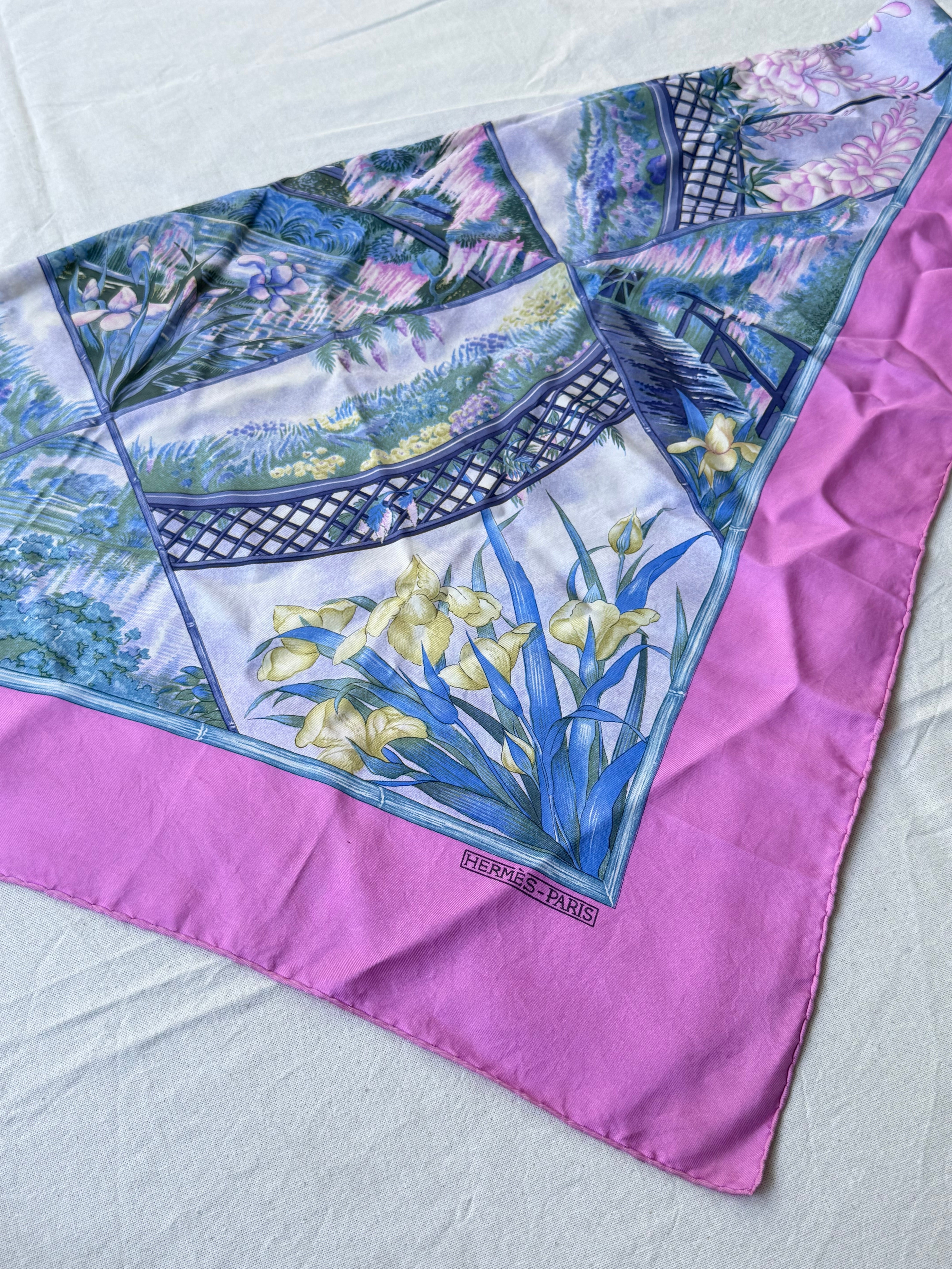 Foulard Hermès – modèle Giverny