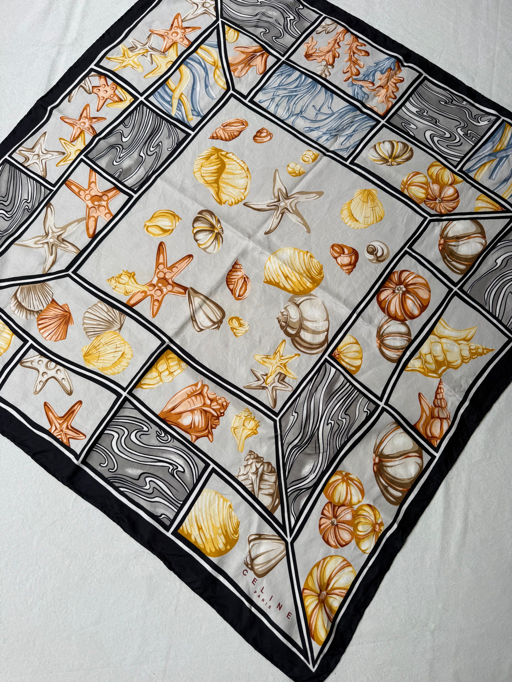 Foulard Céline – Coquillages