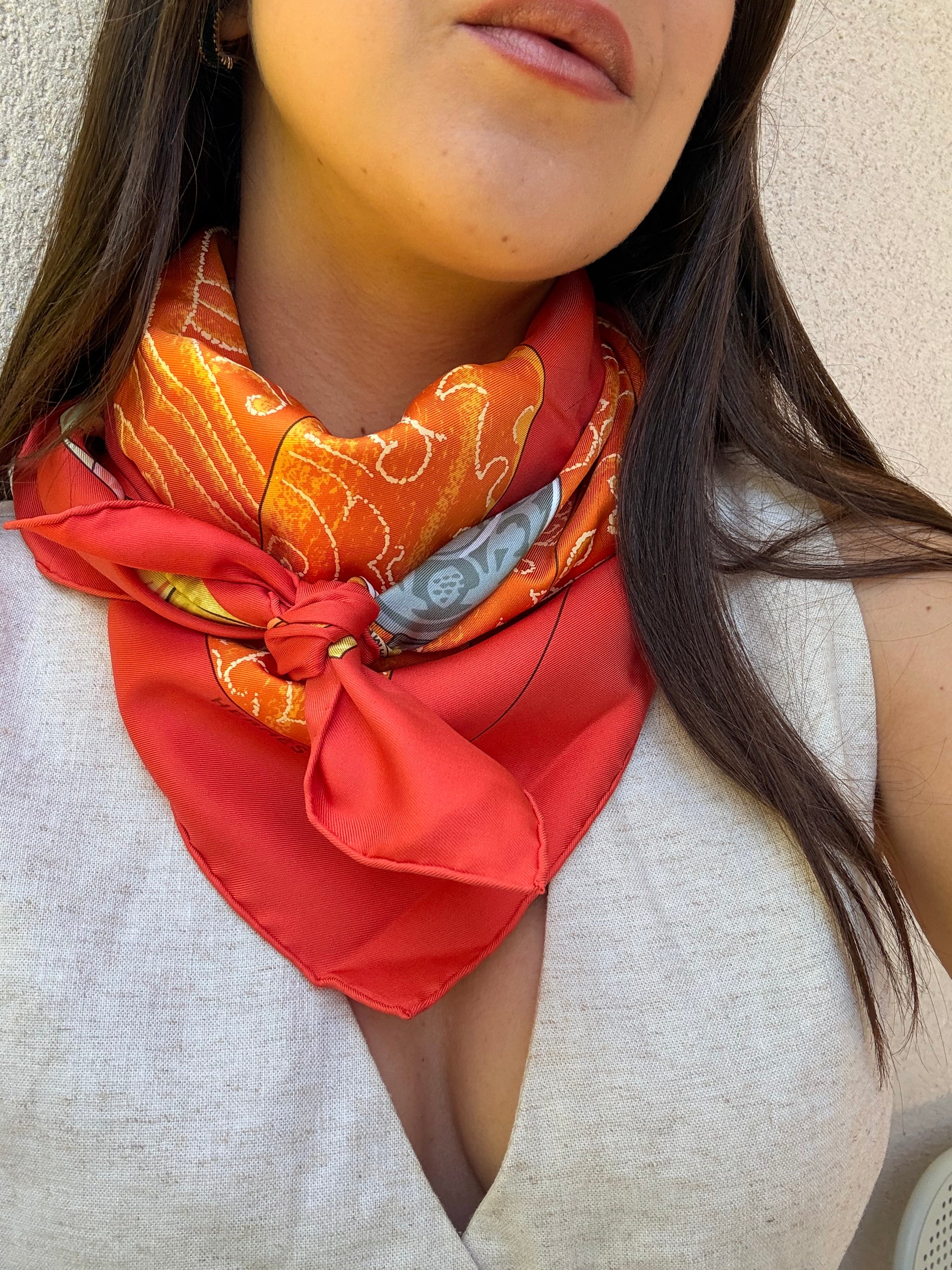 Foulard Hermès – Modèle Tibet II