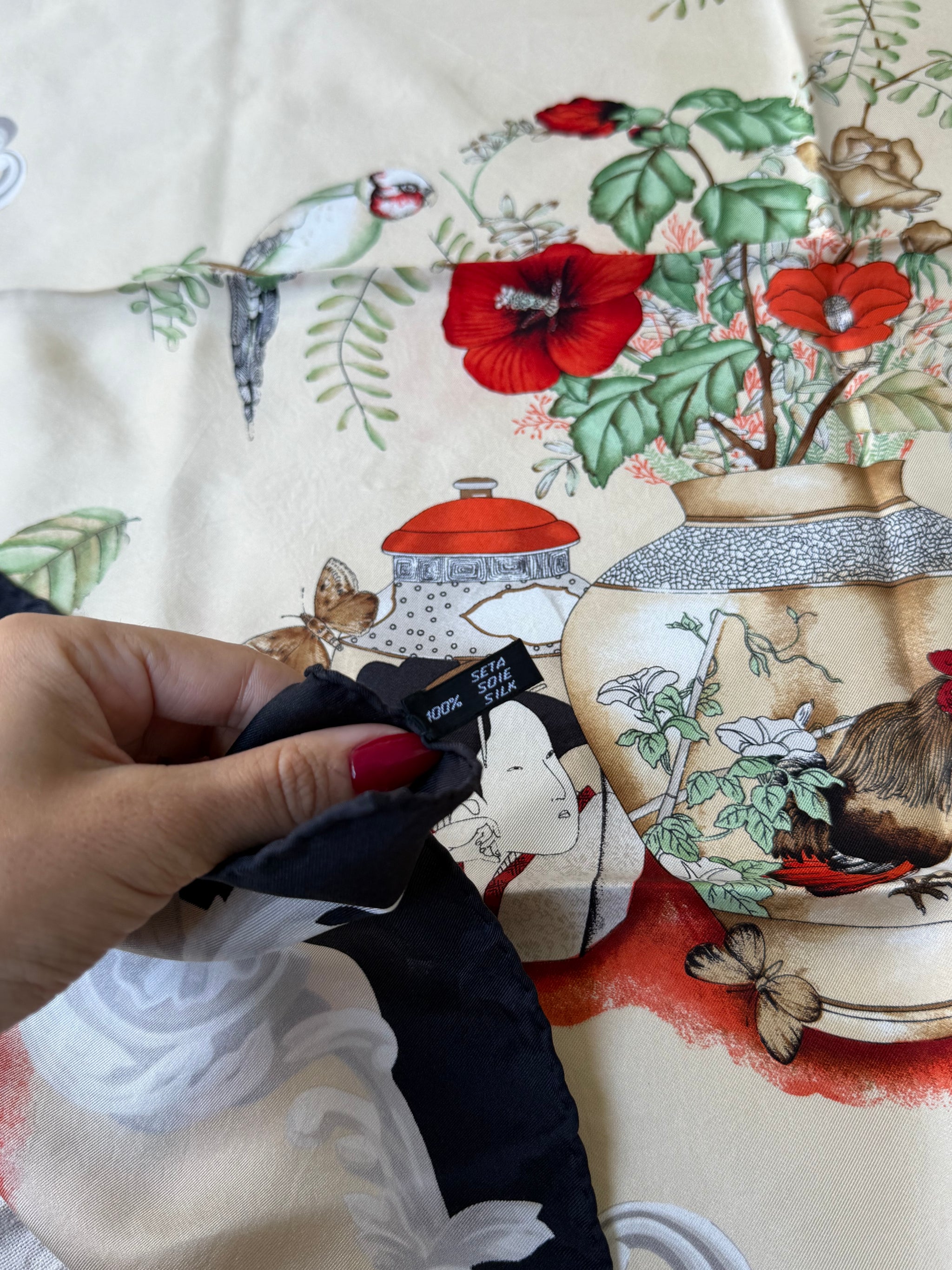 Foulard Christian Dior – Inspirations asiatiques