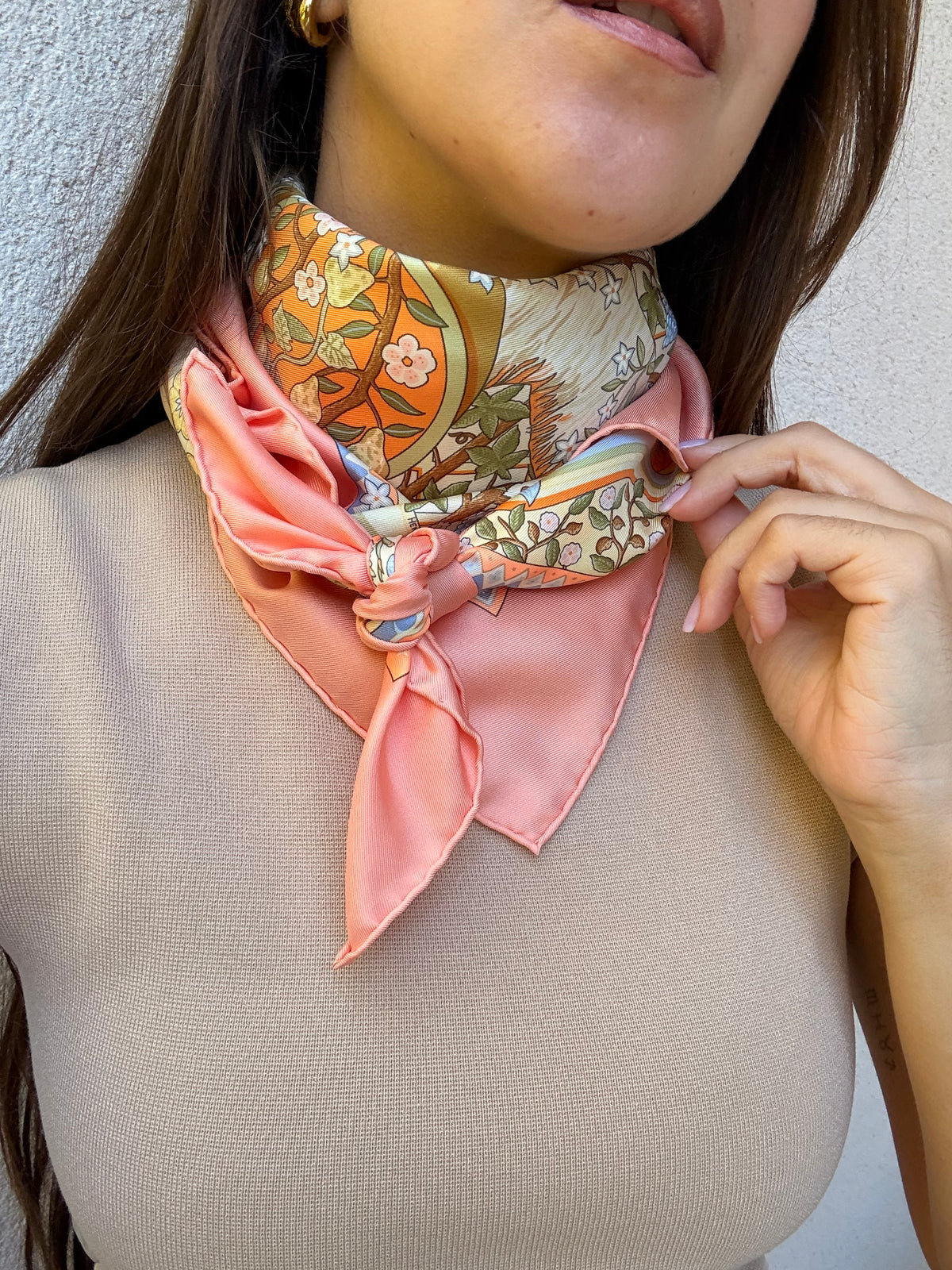 Foulard Hermès – Modèle Axis Mundi