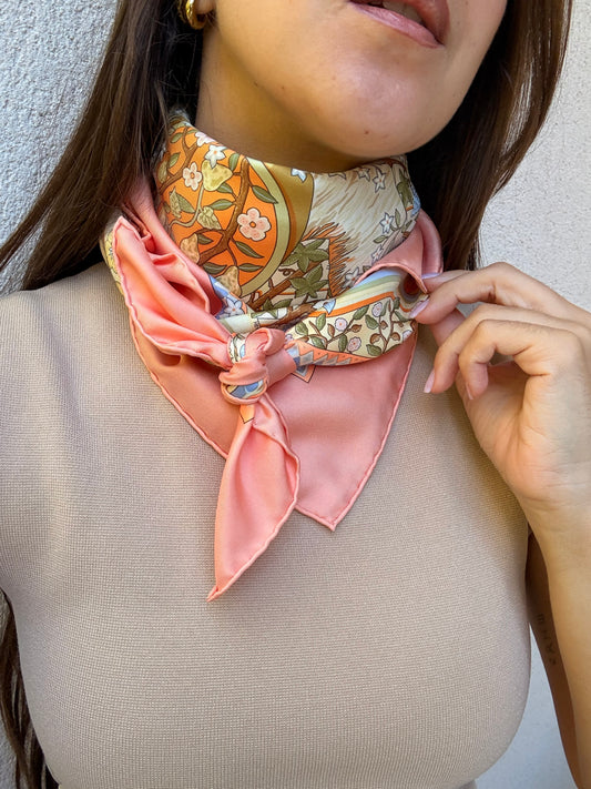 Foulard Hermès – Modèle Axis Mundi