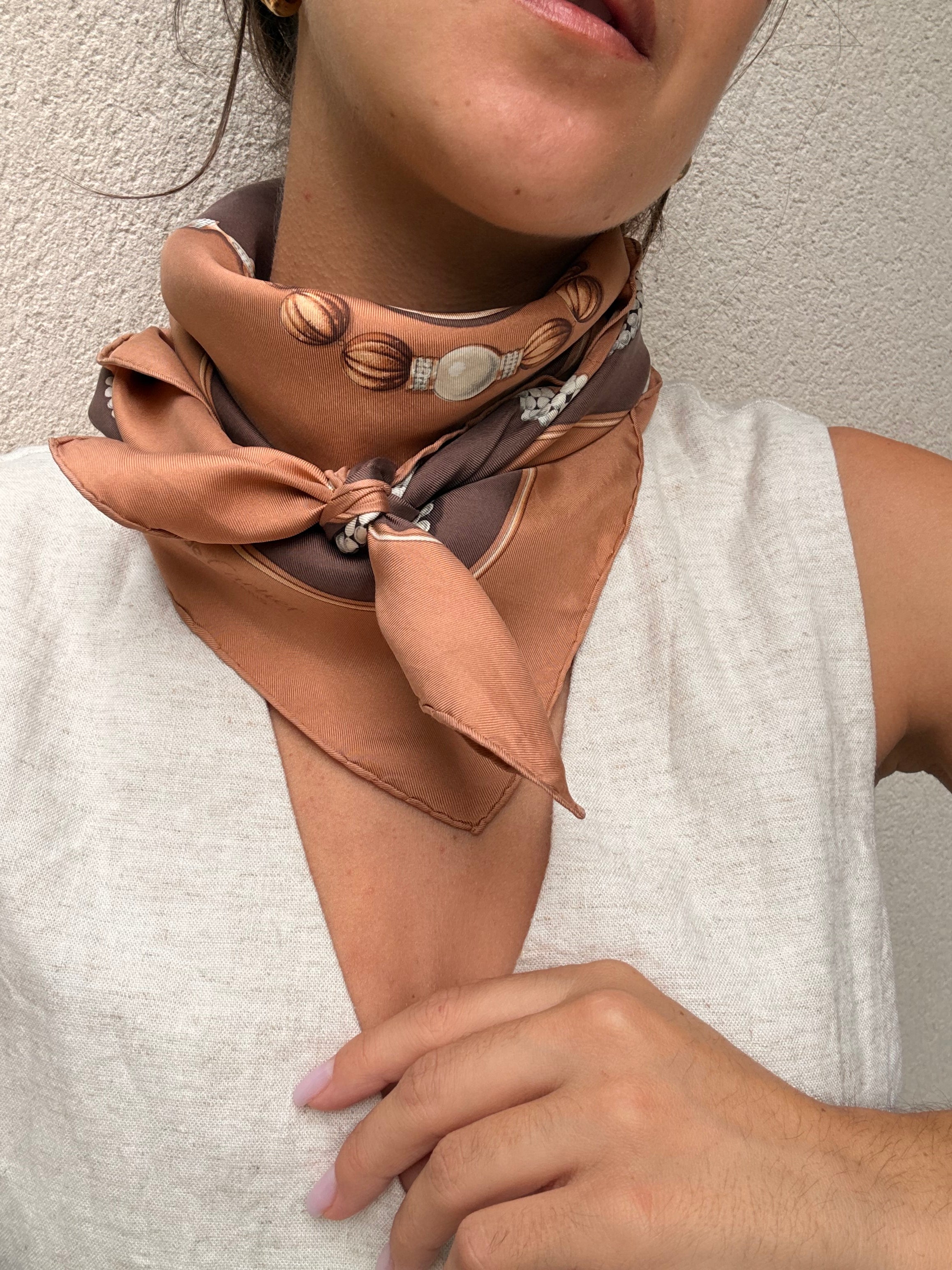 Foulard Cartier - Motifs bijoux