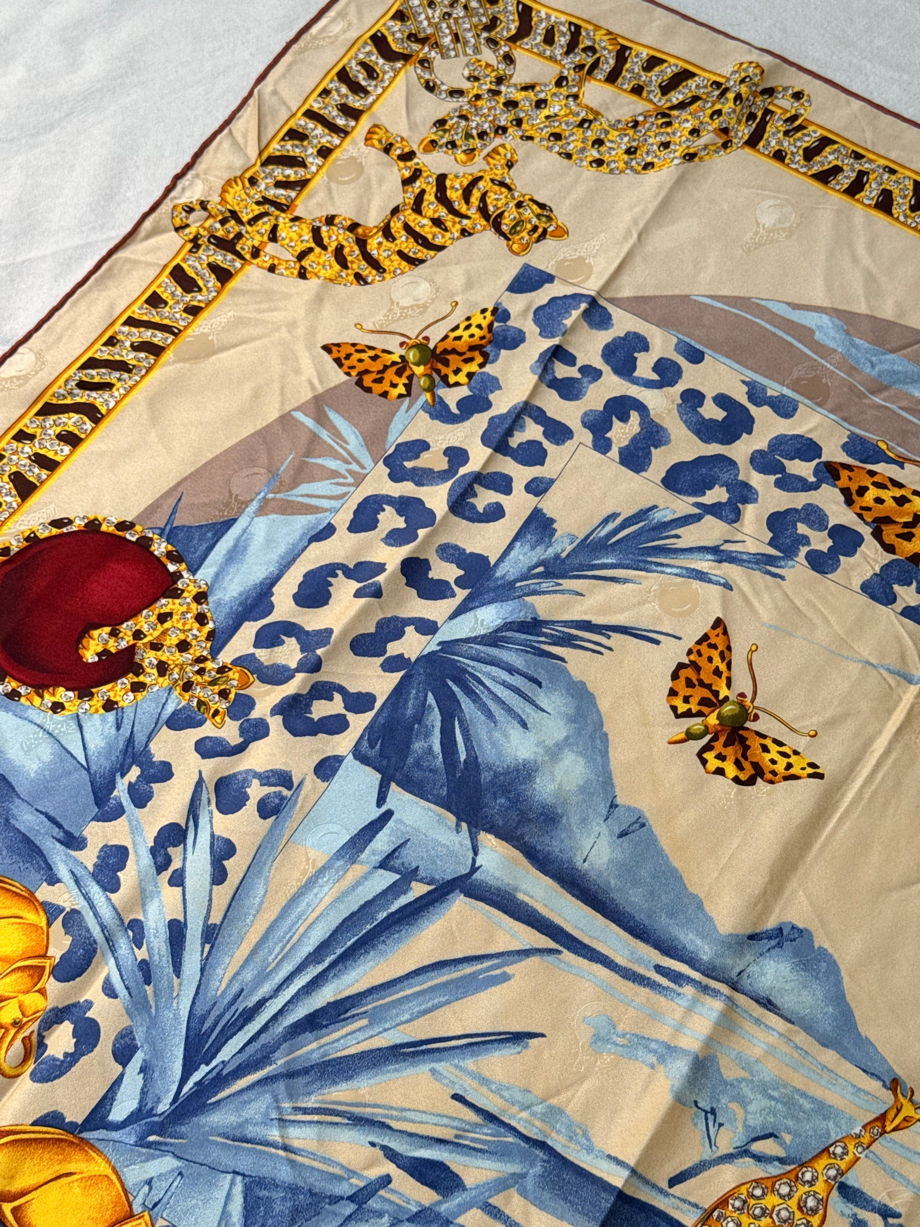 Foulard Cartier – Safari joaillier