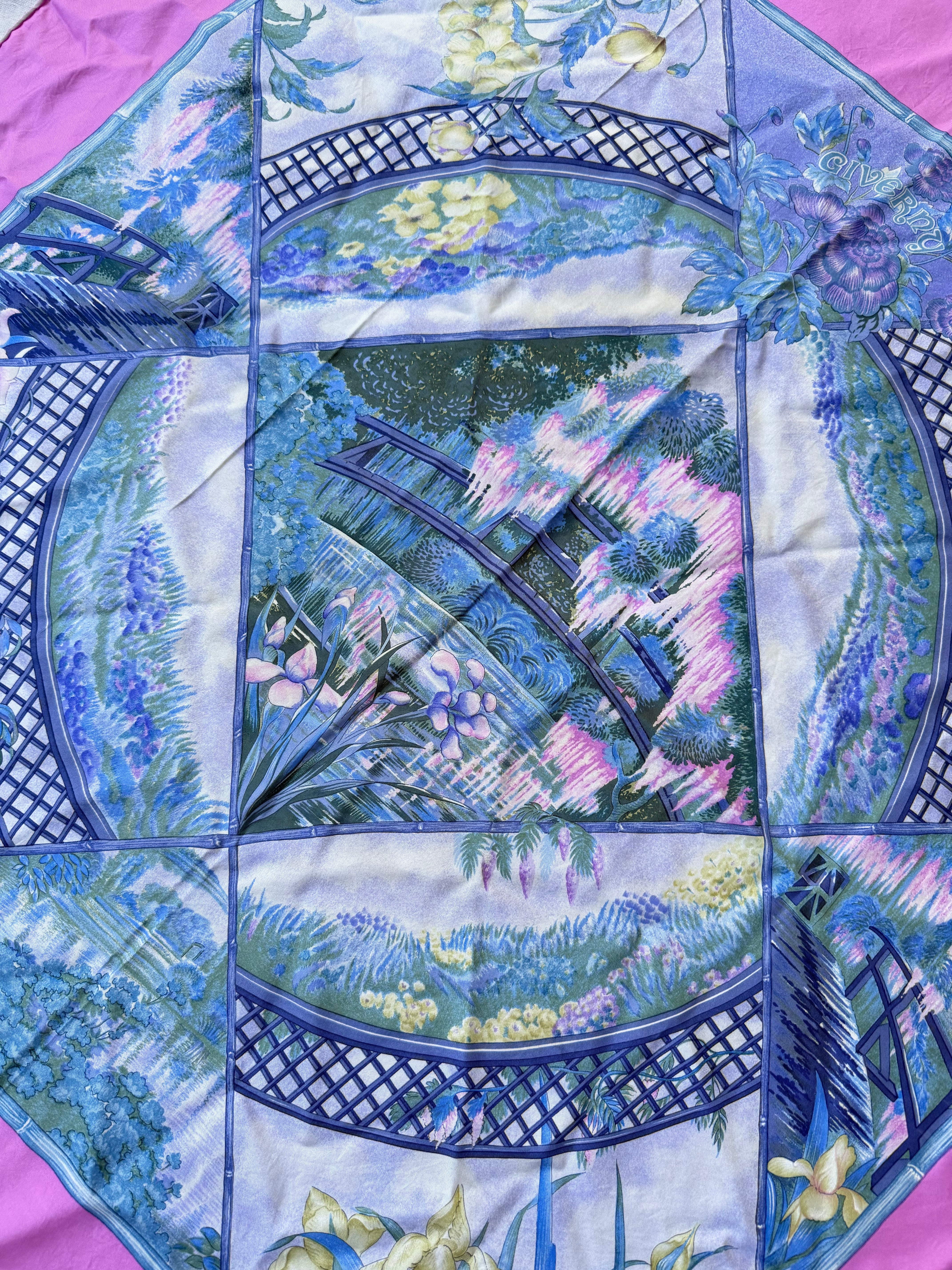Foulard Hermès – modèle Giverny