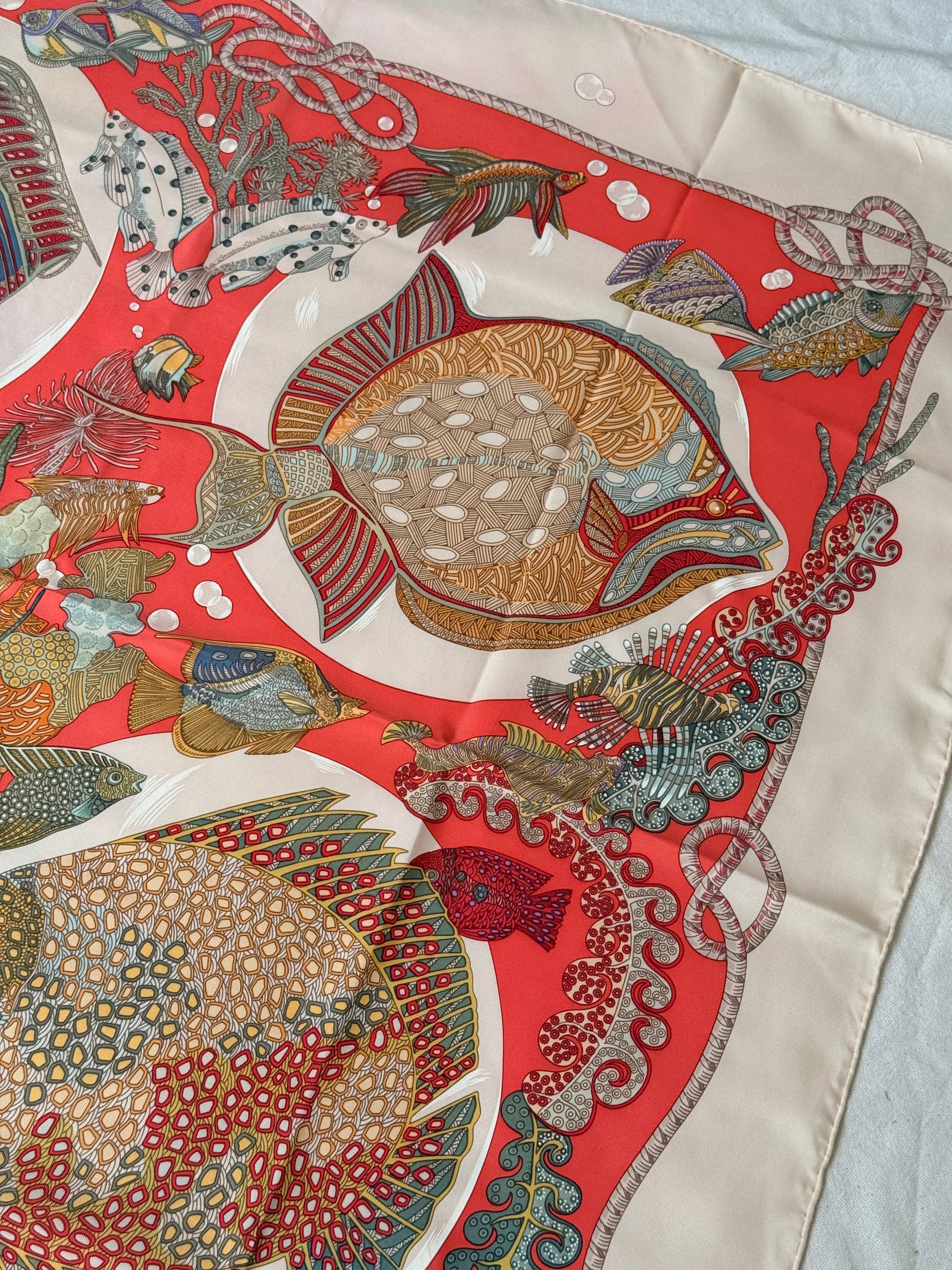 Foulard Hermès – Modèle Grands Fonds